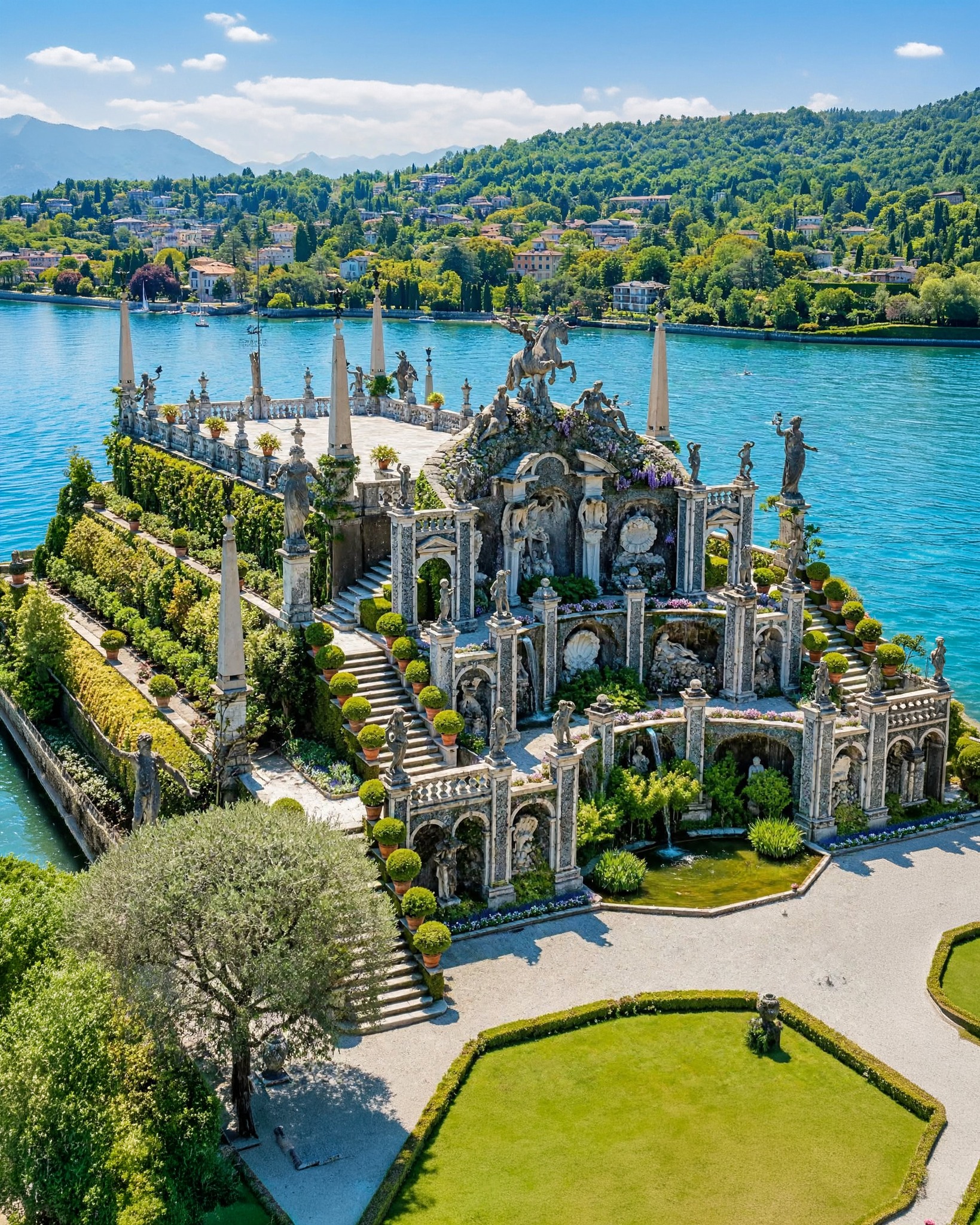 Isola Bella: Italian Island Palace and Gardens