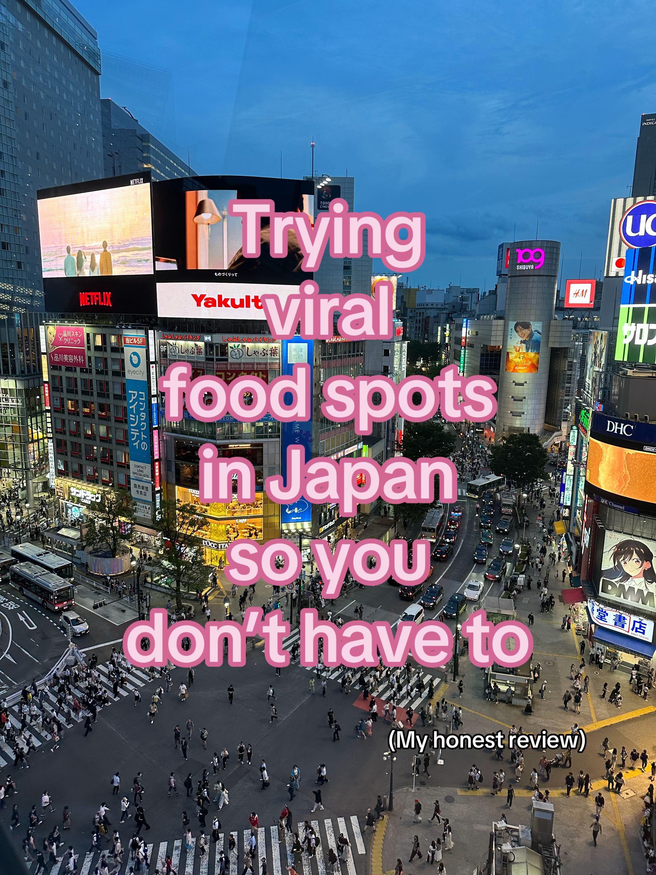 Viral Food Destinations Across Japan Reviewed