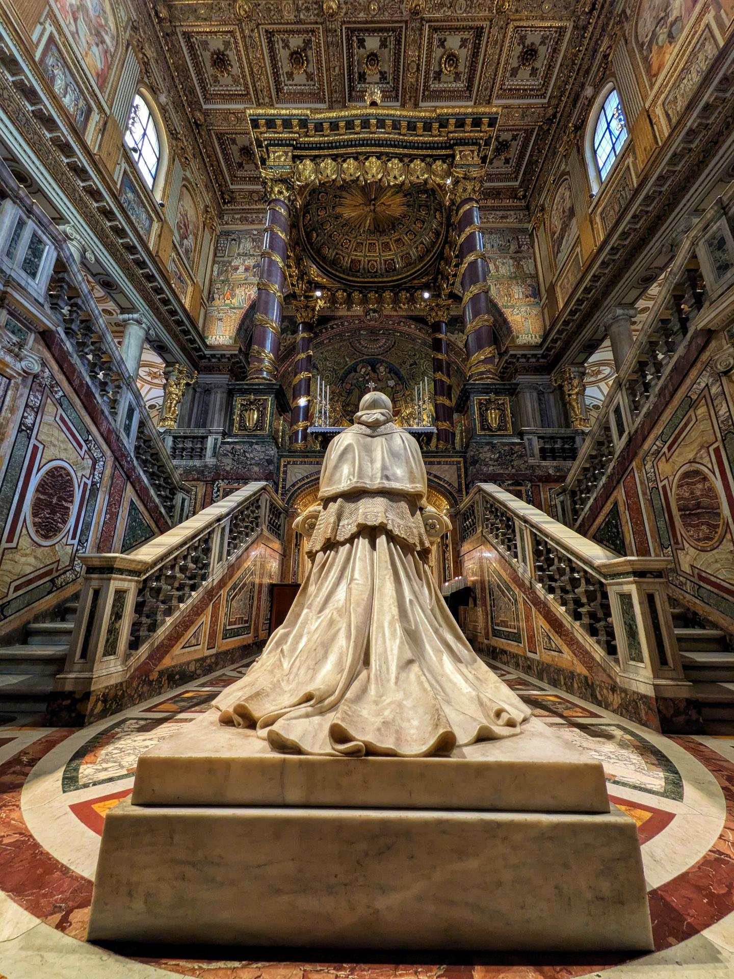 Papal Basilica's Artistic and Sacred Treasures