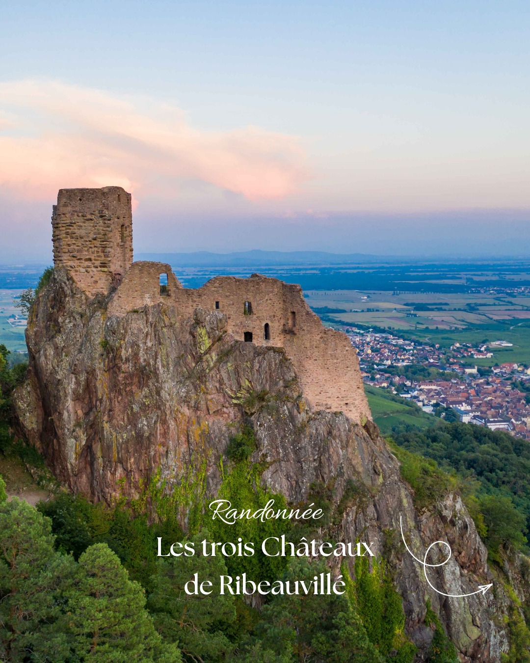 Hike to Ribeauvillé's Three Castles