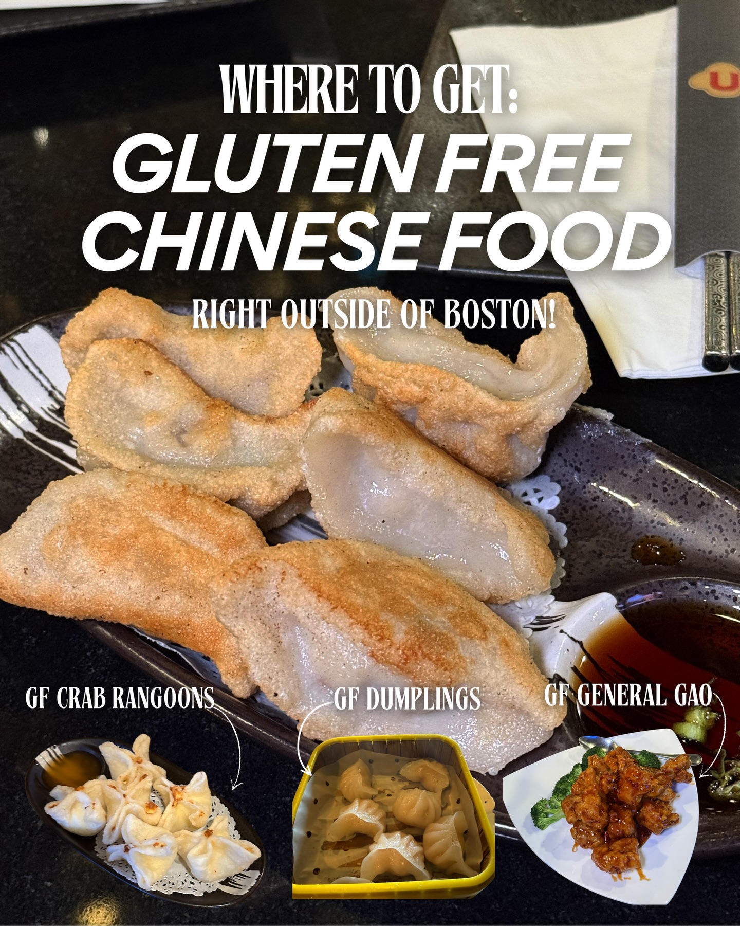 Gluten-Free Dumplings and Chinese Food