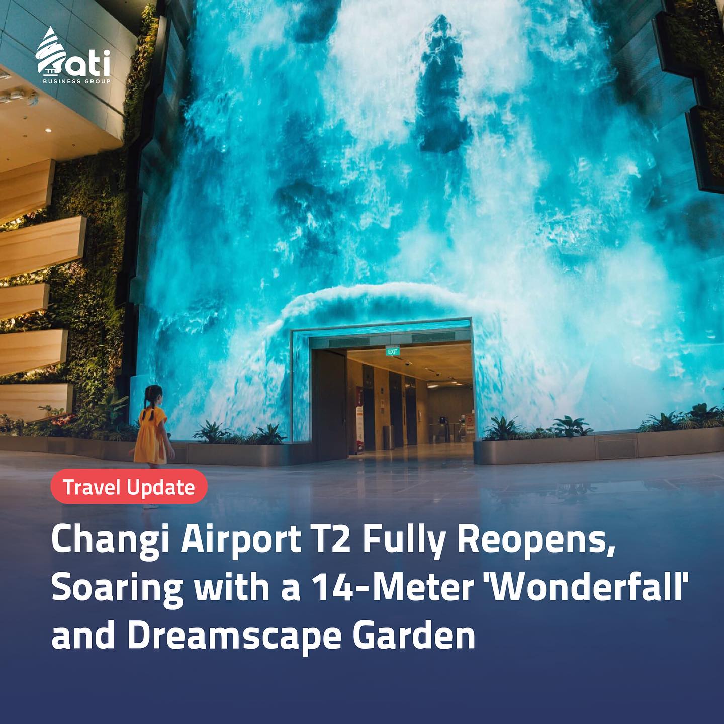 Changi Airport T2 Reopens With Nature Attractions