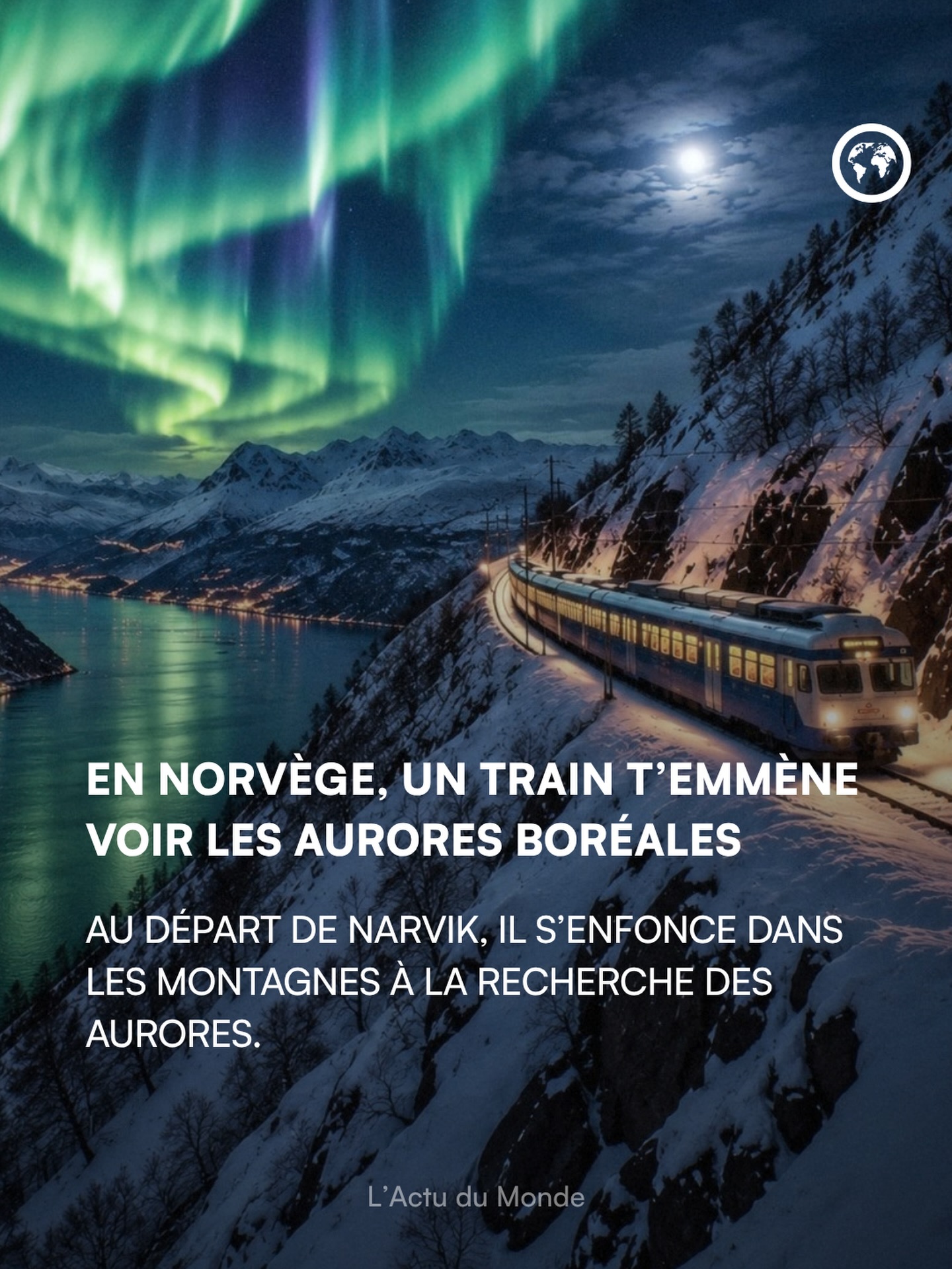 Norwegian Northern Lights Train Experience