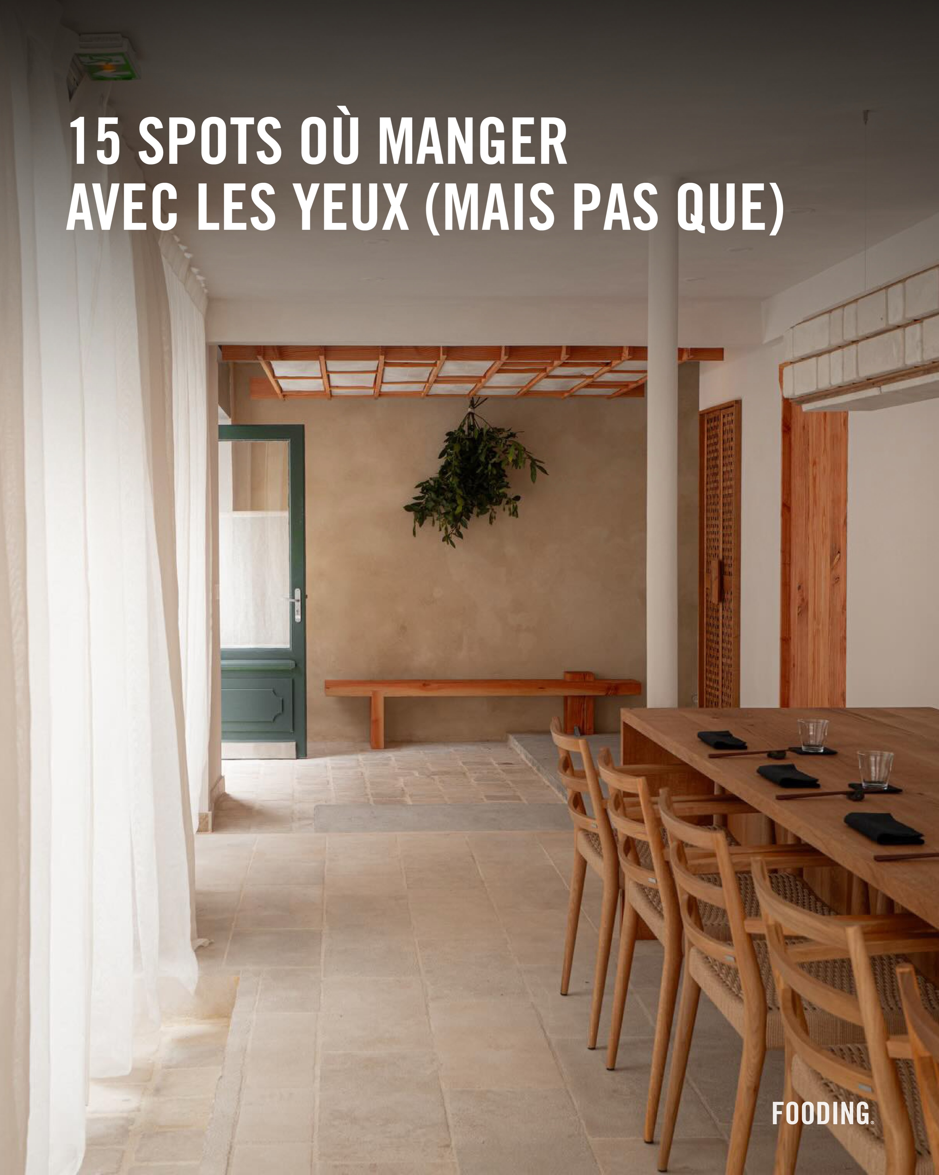 Paris Design Week's Beautiful Food And Drink Spots