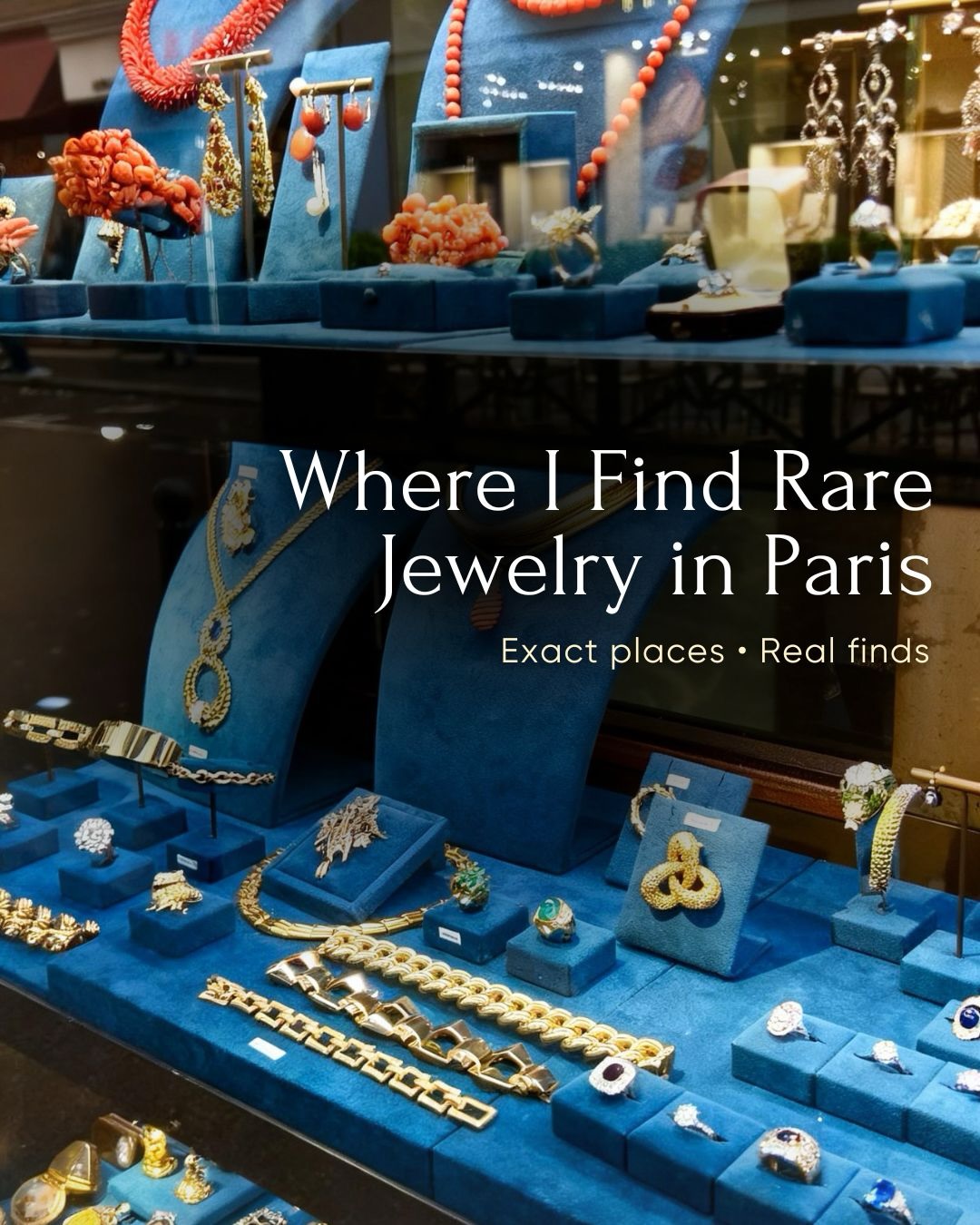 Paris Antique Jewelry Stores And Collectible Pieces