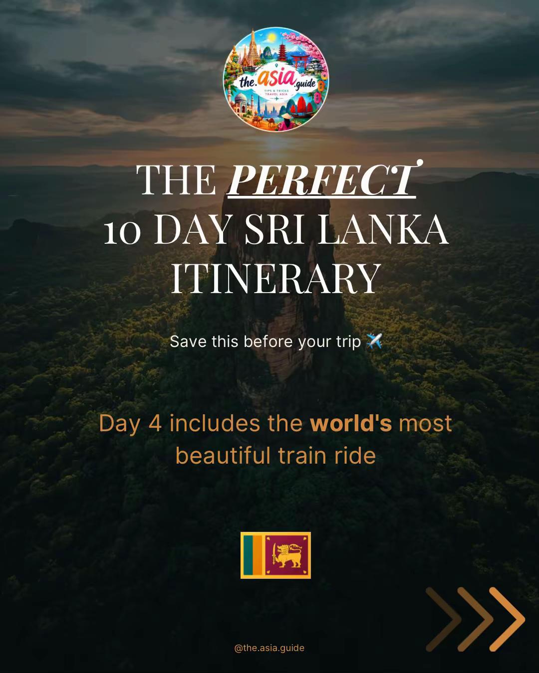 Sri Lanka's Safari, Trains, Mountains, Beaches, and Towns