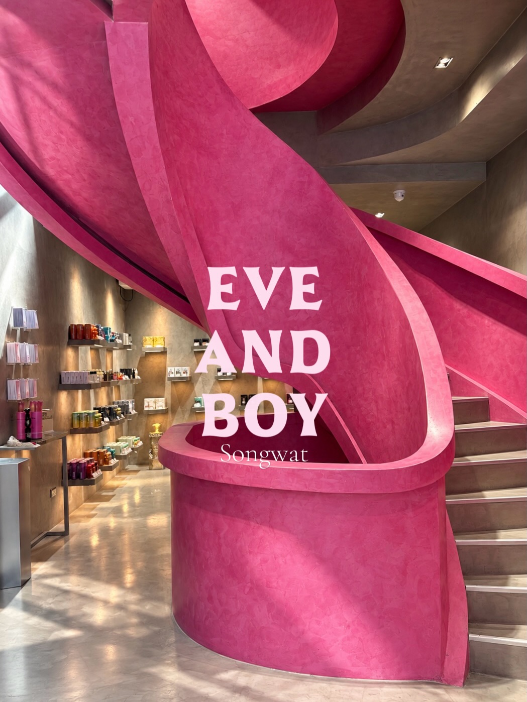 EVEANDBOY Song Wat: A Pink Beauty Art Gallery
