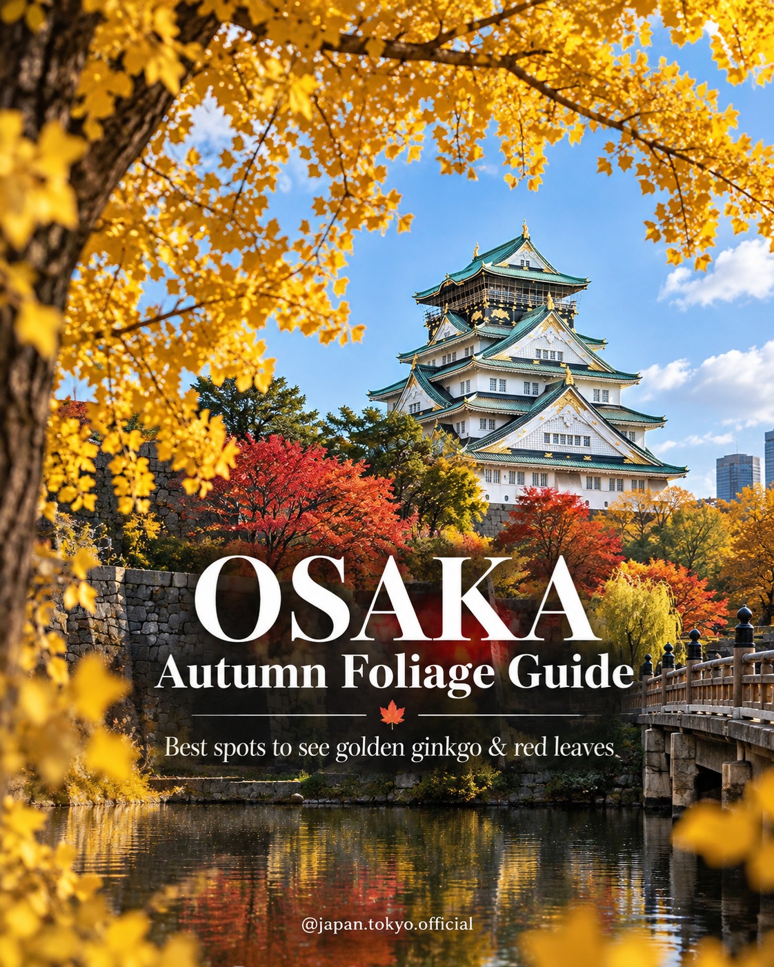 Osaka's Best Parks and Temples For Autumn Foliage