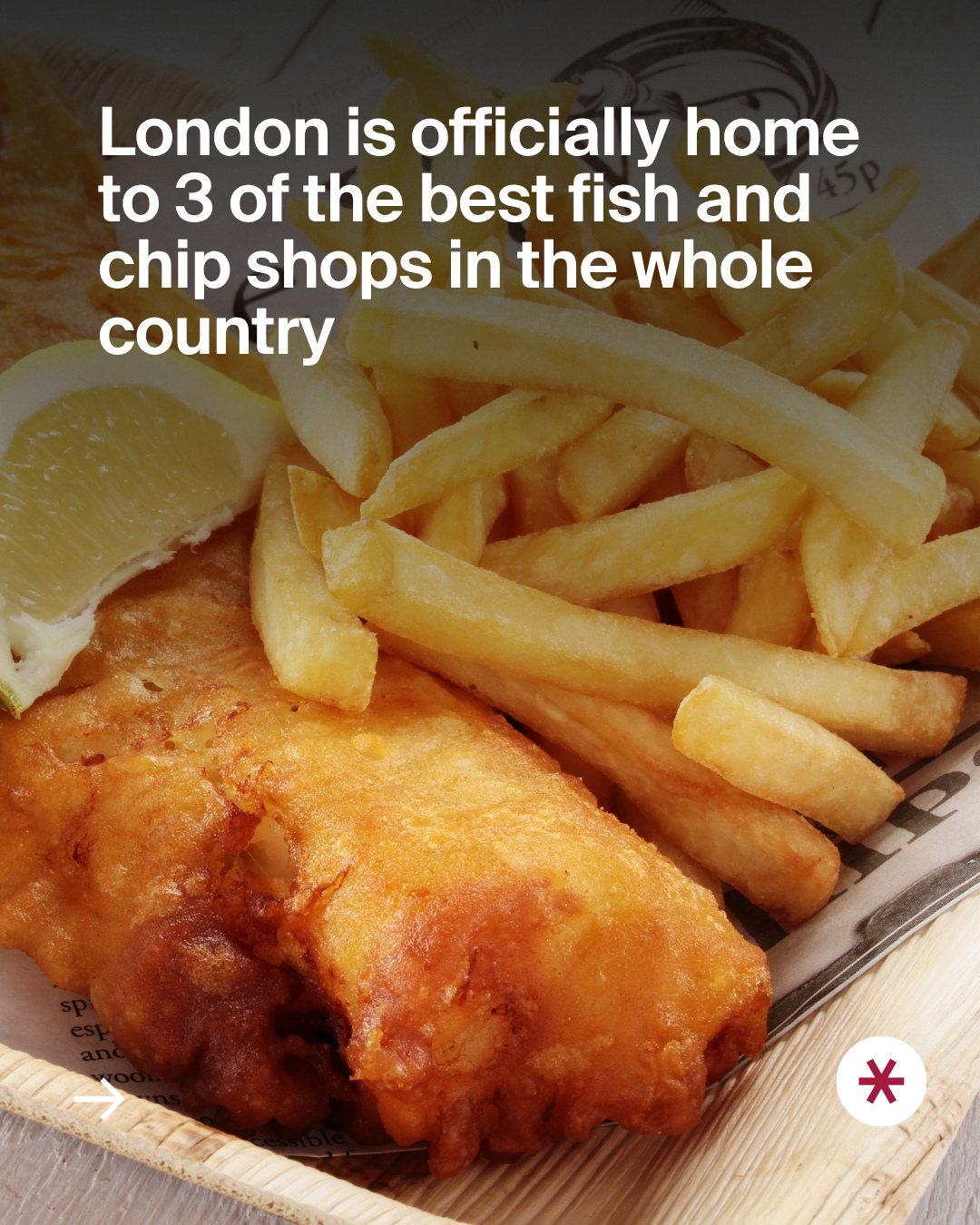 London Chippies Make Takeaway Awards Shortlist