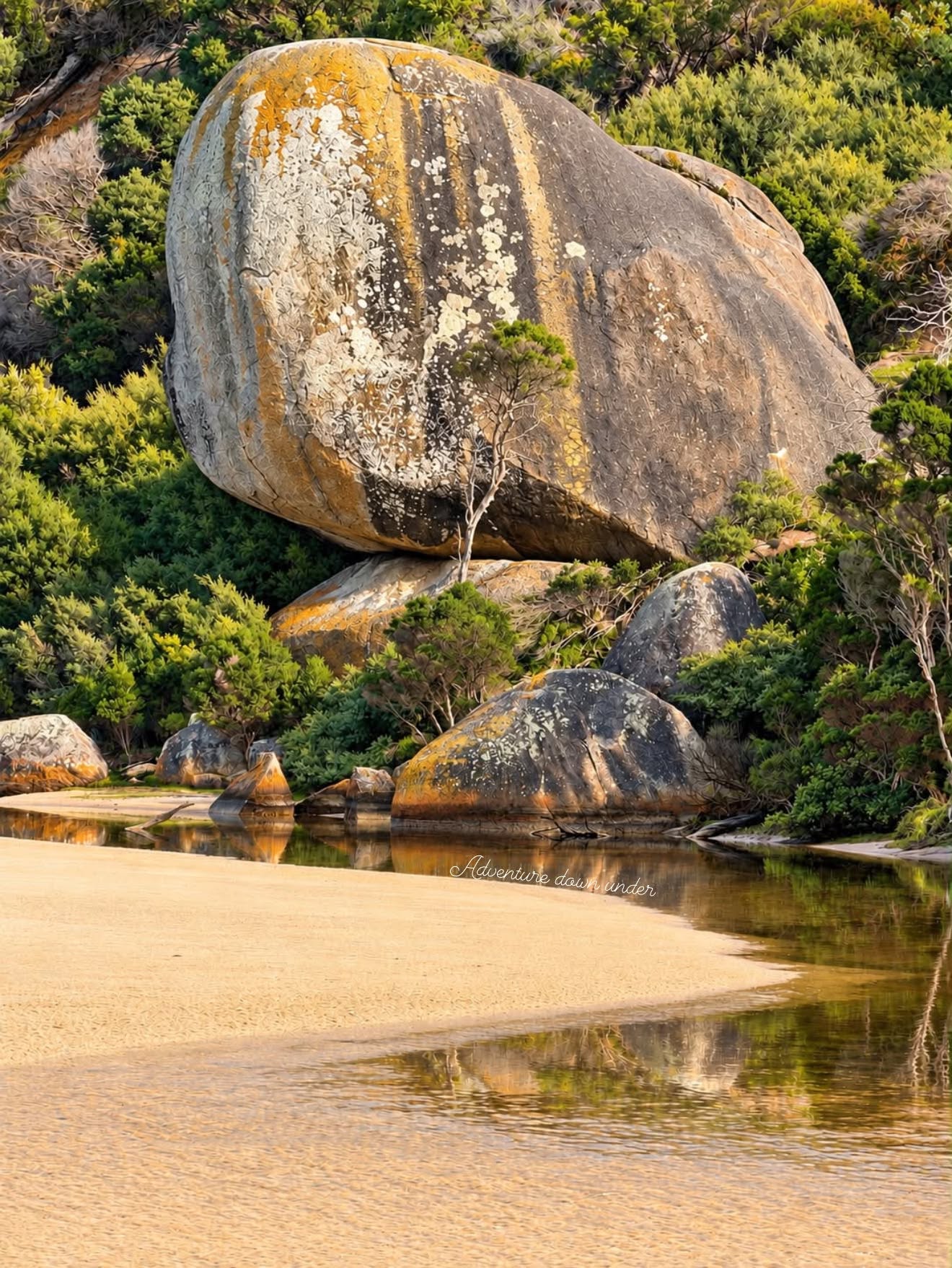 Coastal Rock Formations At Wilsons Promontory