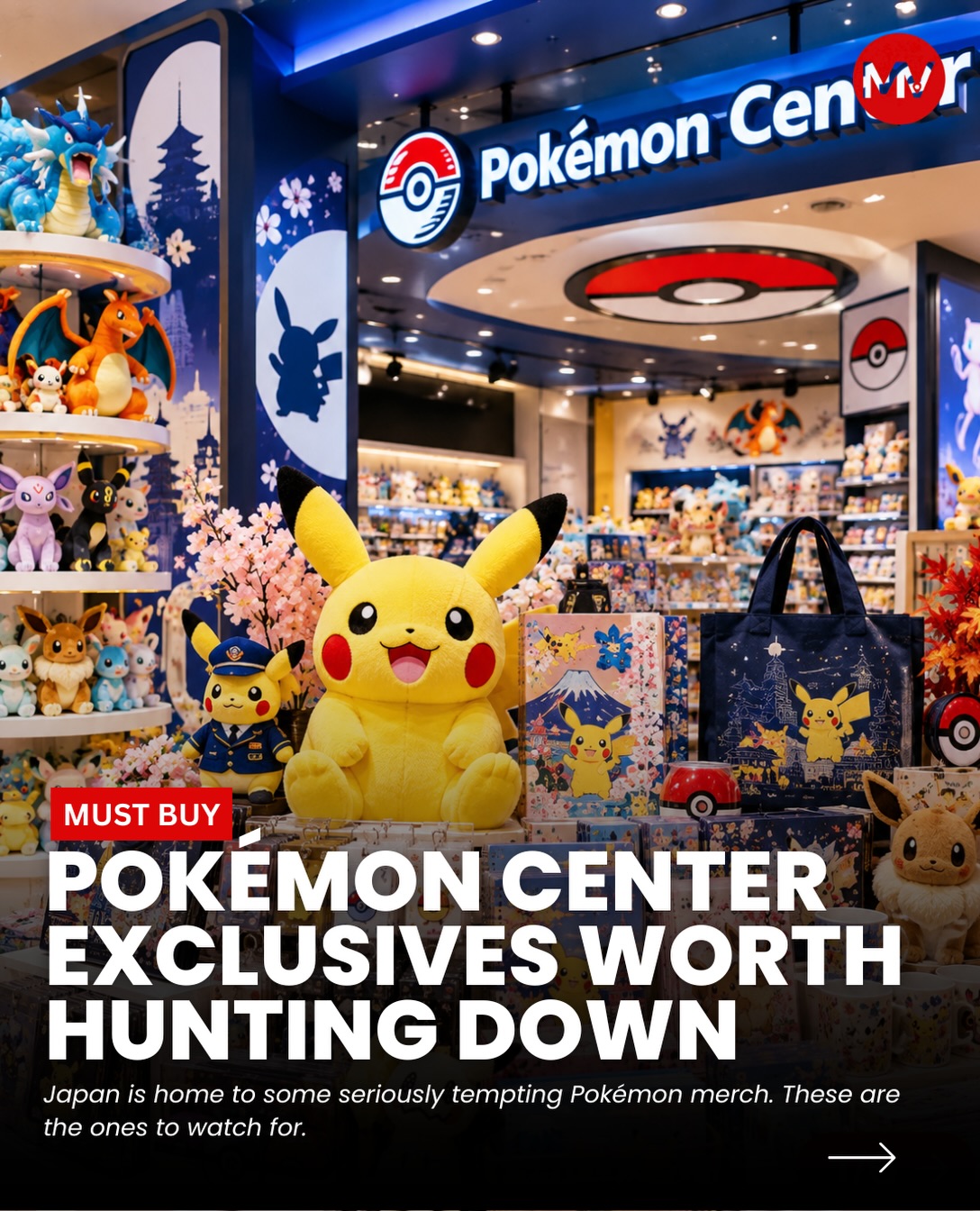 Explore Japan's Pokémon Centers for Exclusive Merchandise