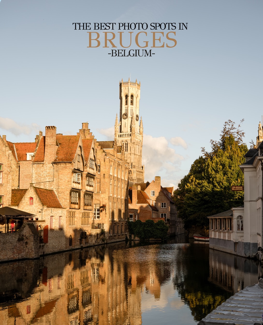 Bruges' Top Photography Spots