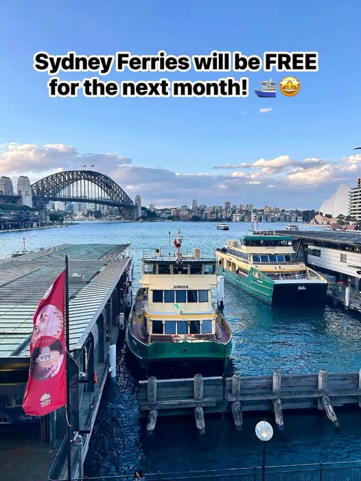 Free Sydney Ferries During Wharf Dispute