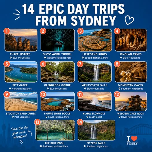 New South Wales Day Trips From Sydney