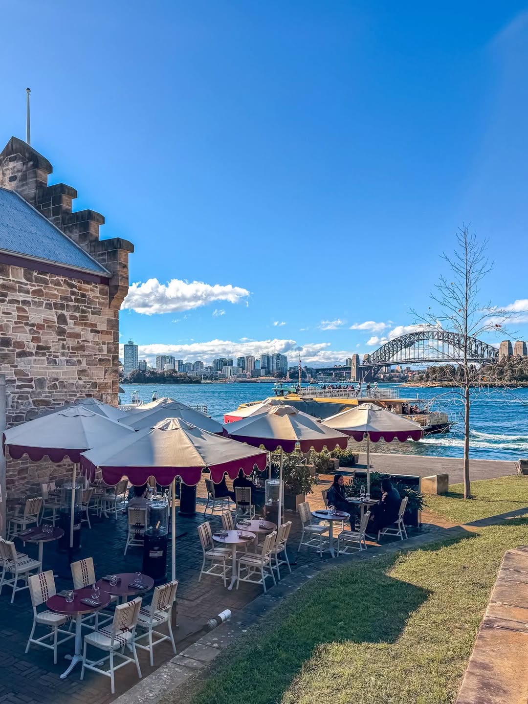 Harbour Bridge Views At Balmain Eatery