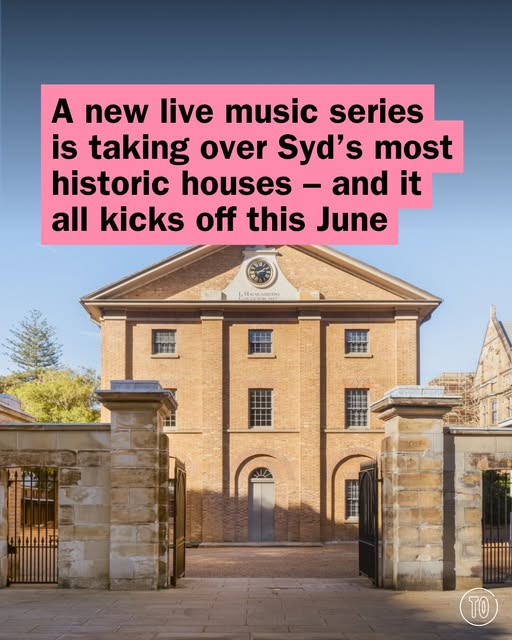 Sydney's Historic Buildings Host Winter Gigs