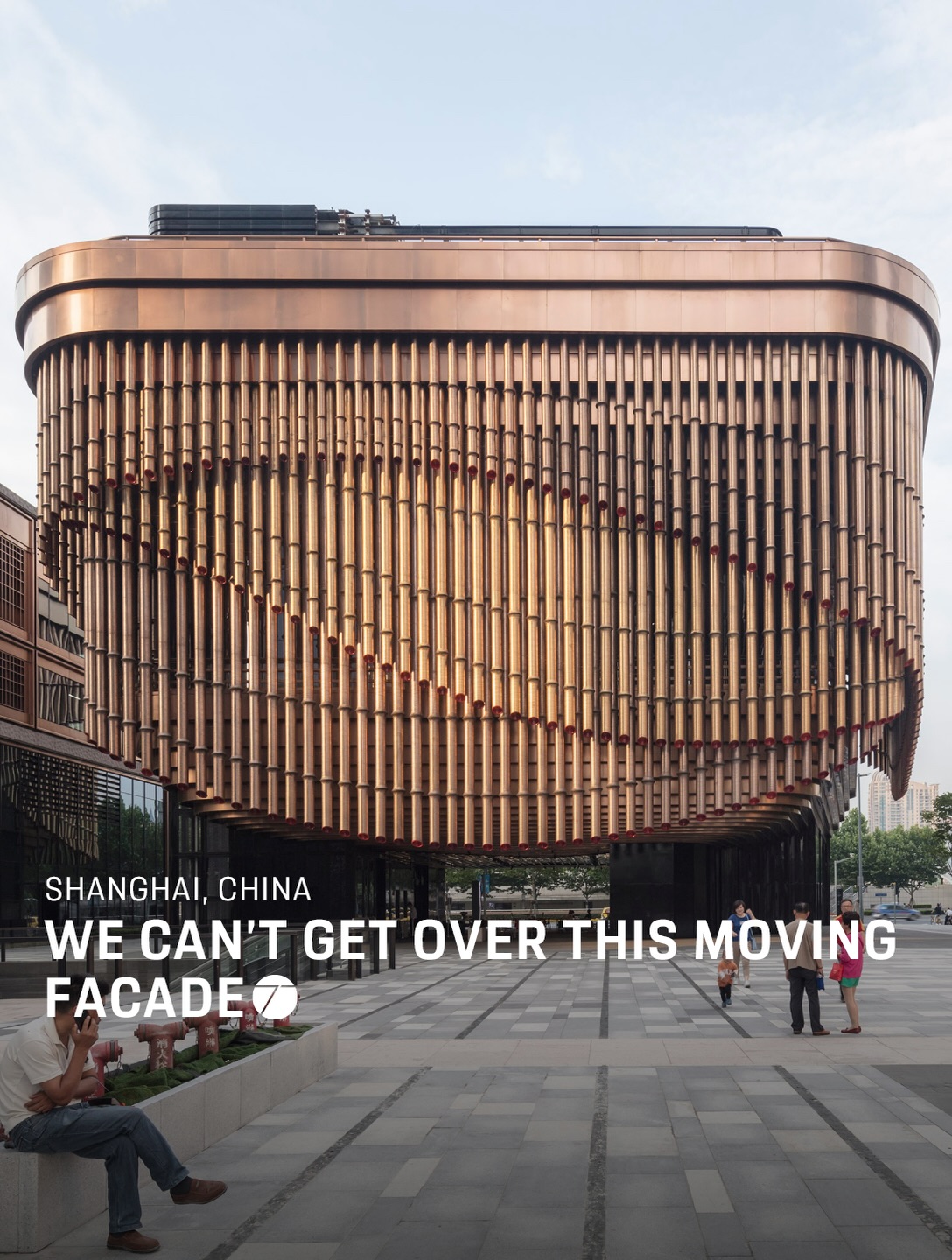 Shanghai's Bund Finance Center Features Rotating Tassels