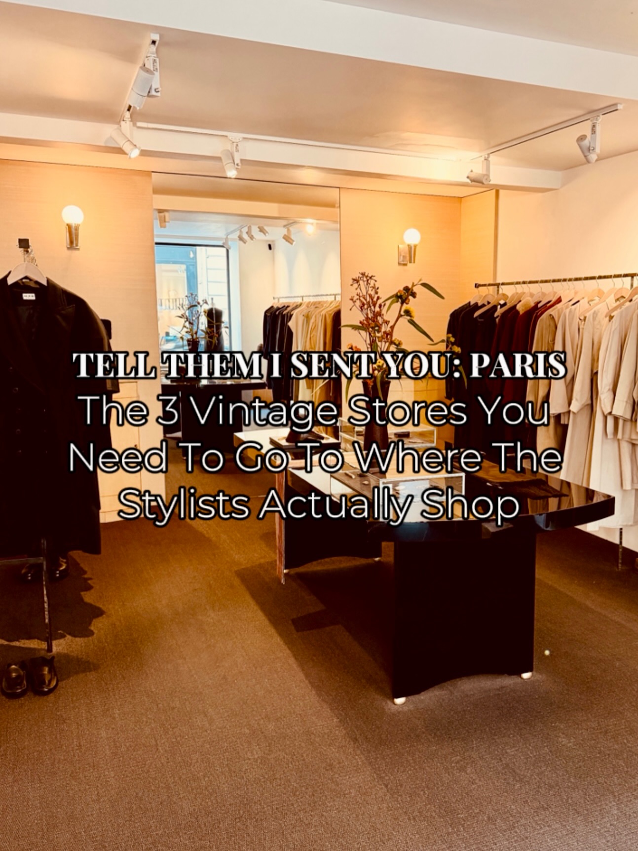 Paris Vintage Shops For Fashion Insiders