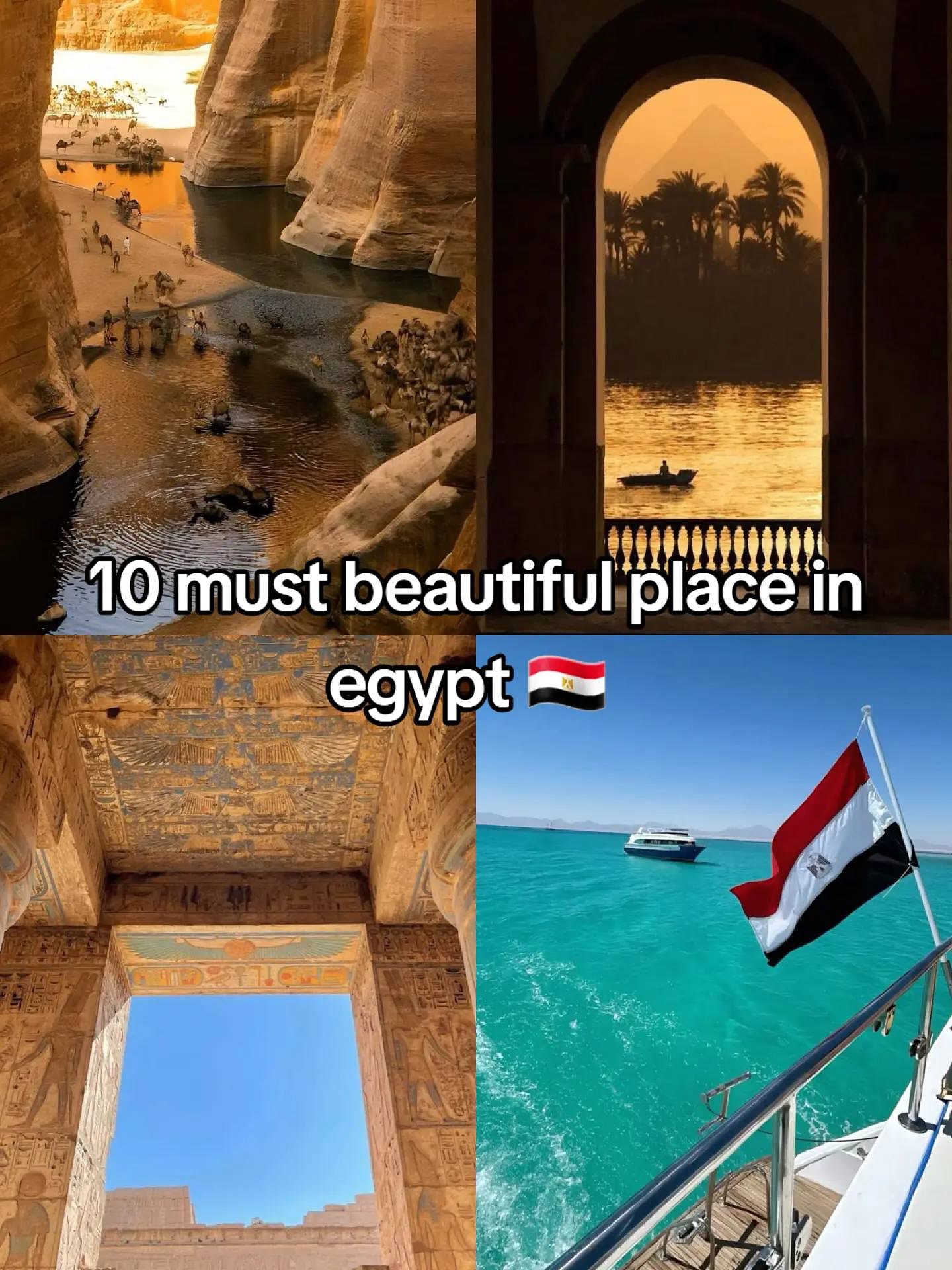 Most Beautiful Places to Visit in Egypt