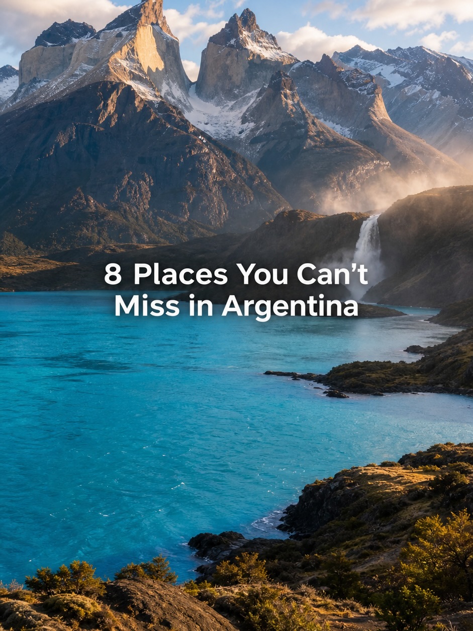 Argentina's Diverse Landscapes: From Falls to Glaciers
