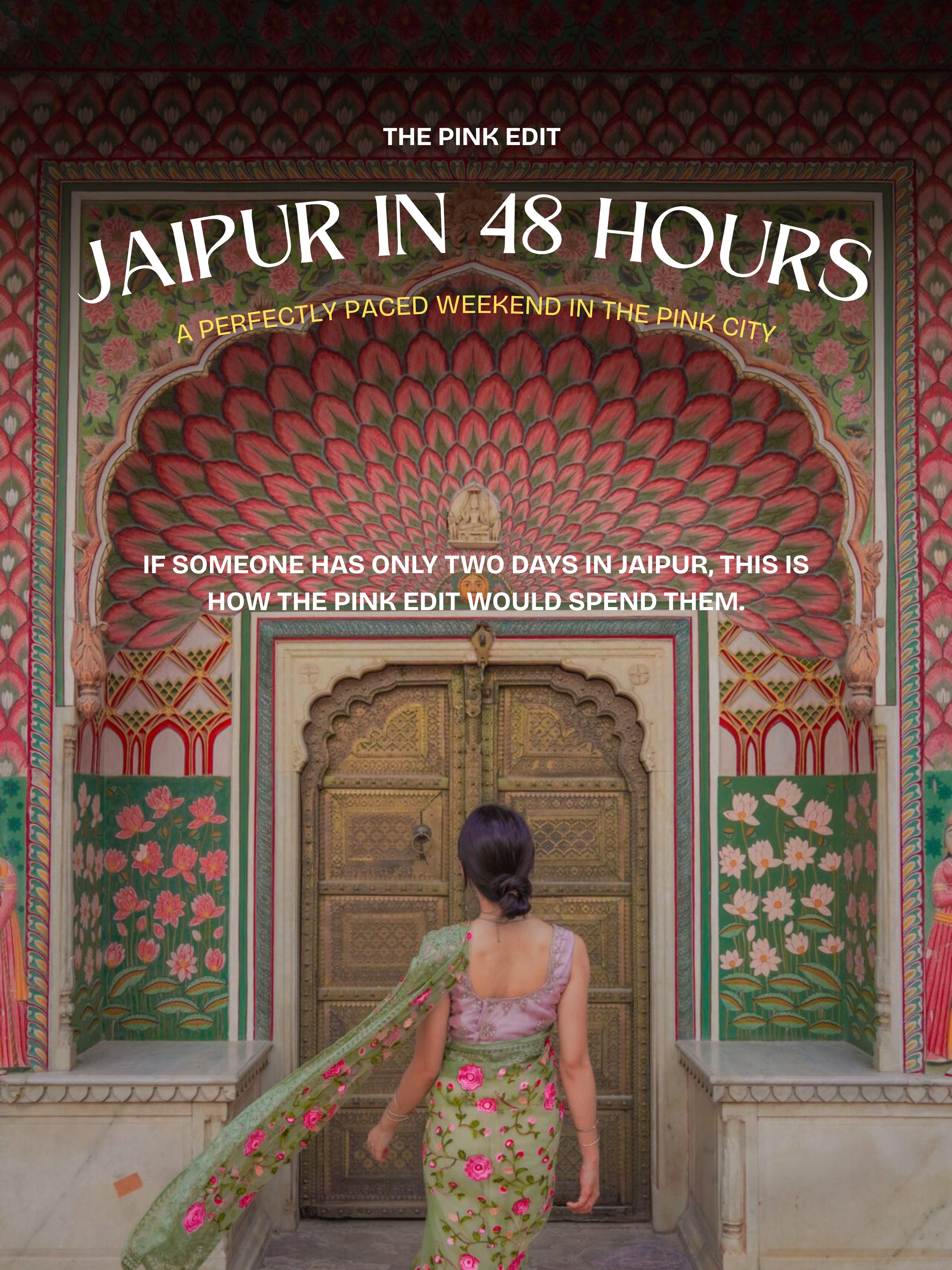 Jaipur's Royal Forts, Palaces, and Bazaars