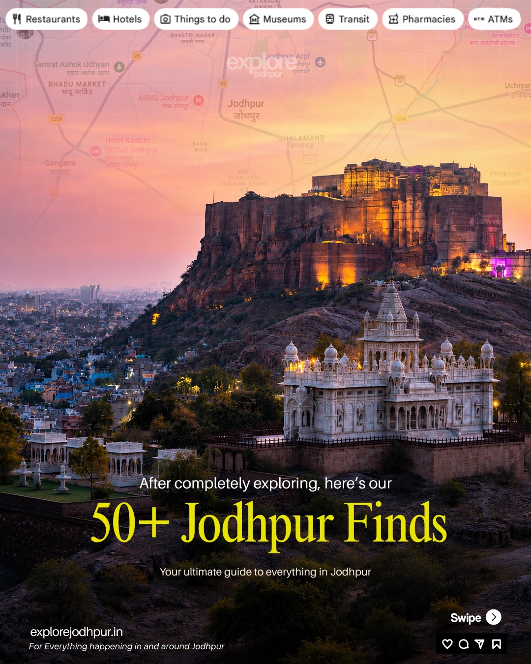Jodhpur's Best Heritage, Food, Cafes, and Hidden Gems