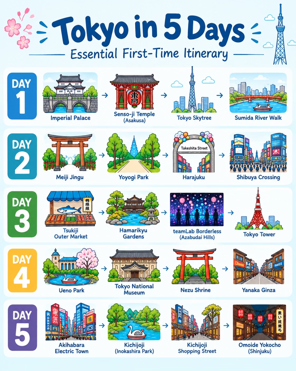 Tokyo's Top 20 Attractions For First-Time Visitors