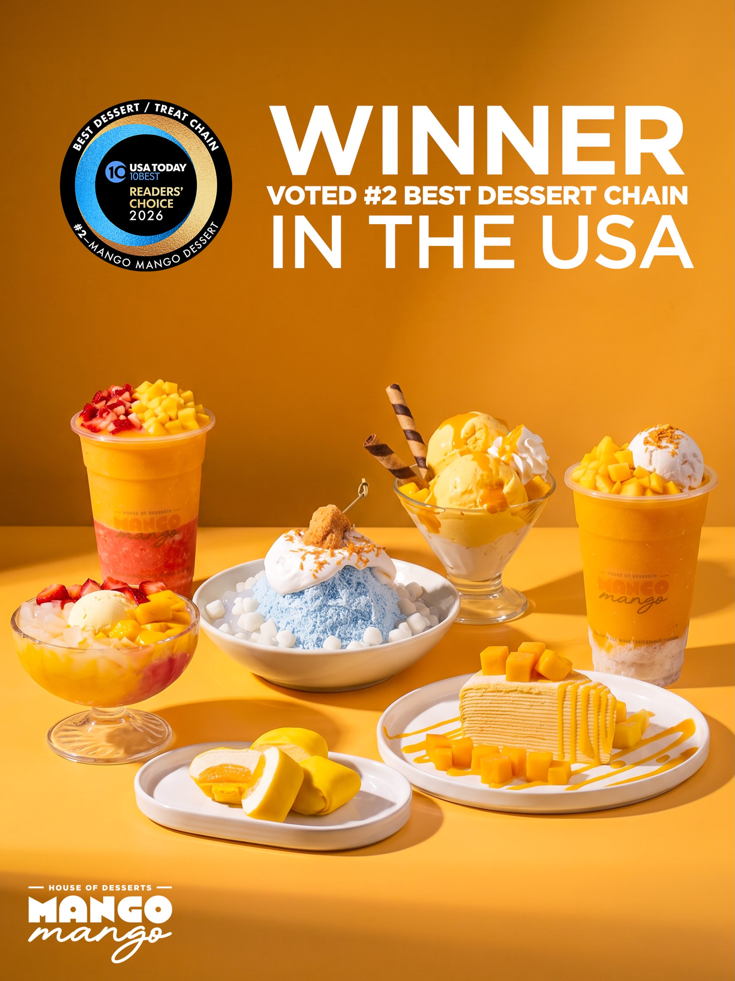 Best Dessert Chain Celebrates Top Reader Award