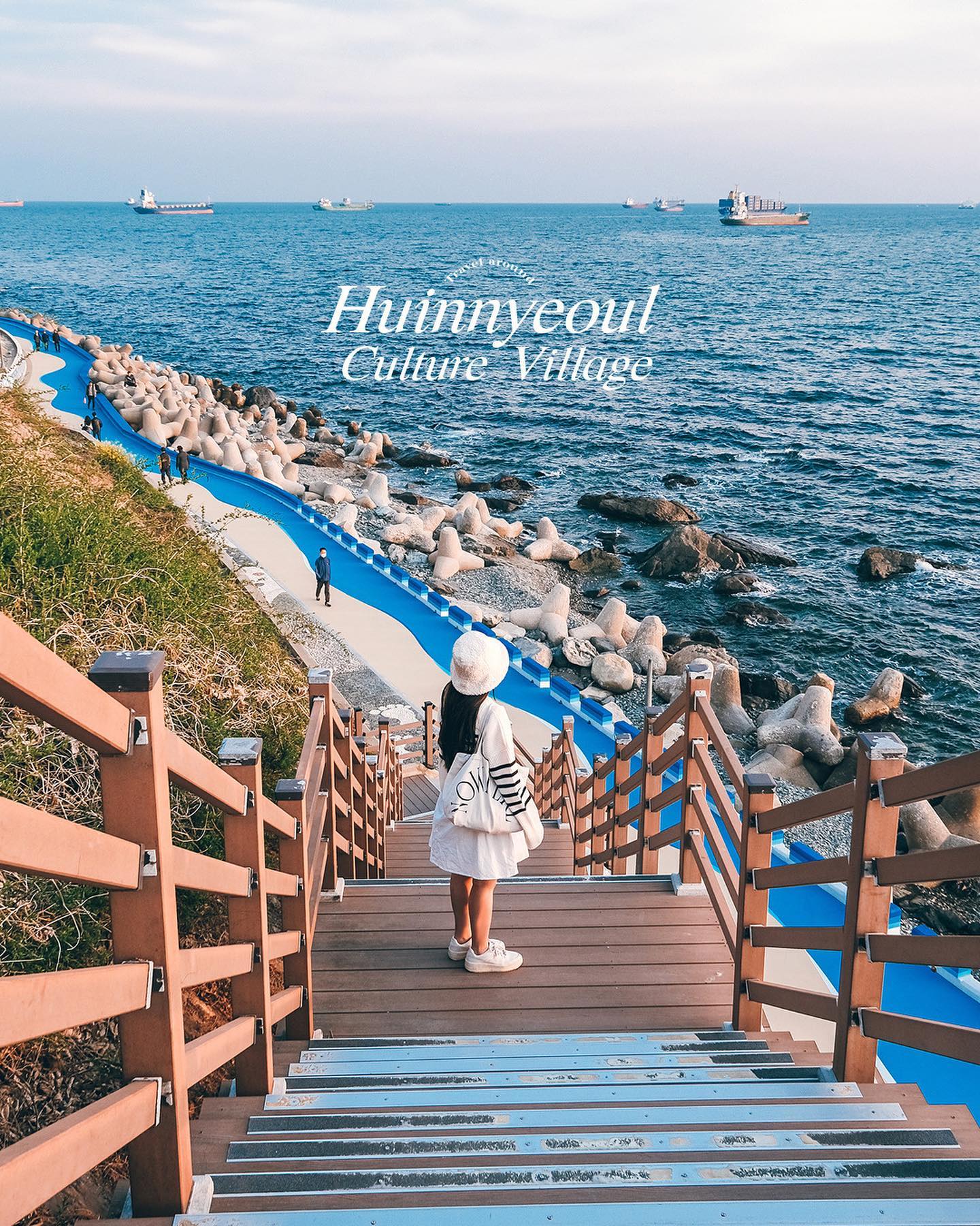 Coastal Village With Many Cafes And Scenic Views