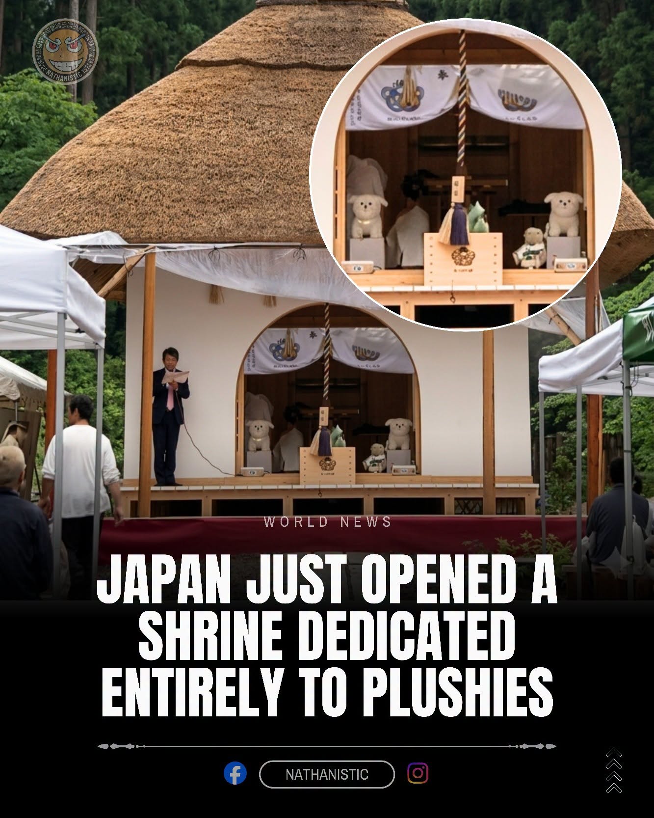 Plushie Shrine Opens in Kyoto