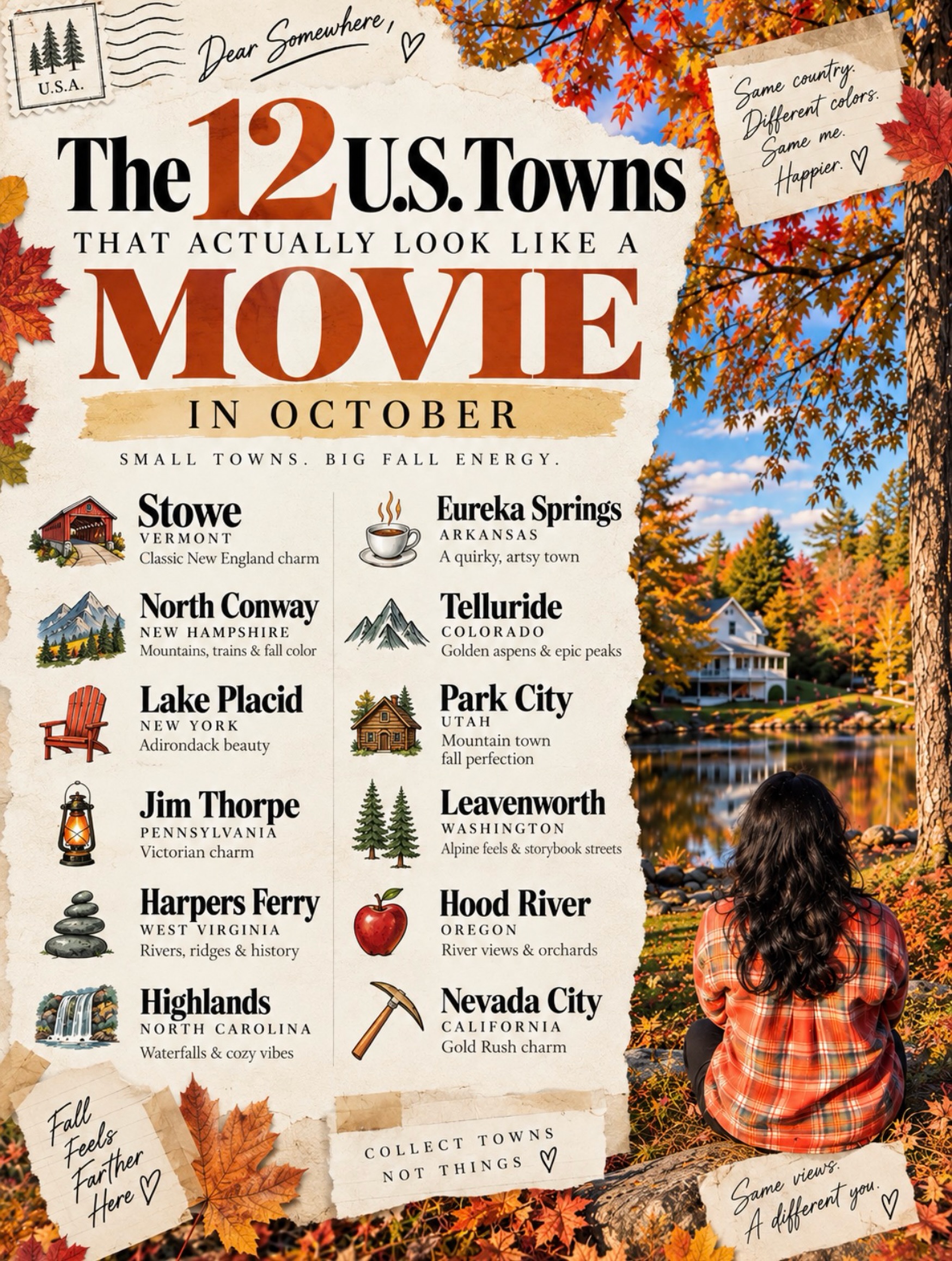 20 Places in United States
