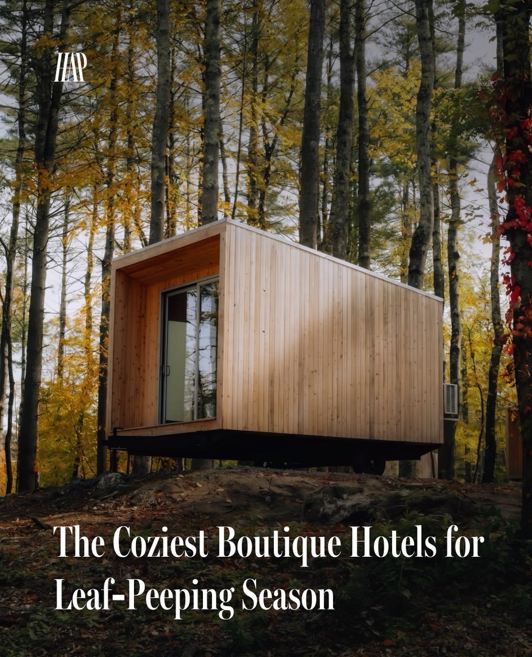 Eight Architectural Escapes for Peak Foliage Season