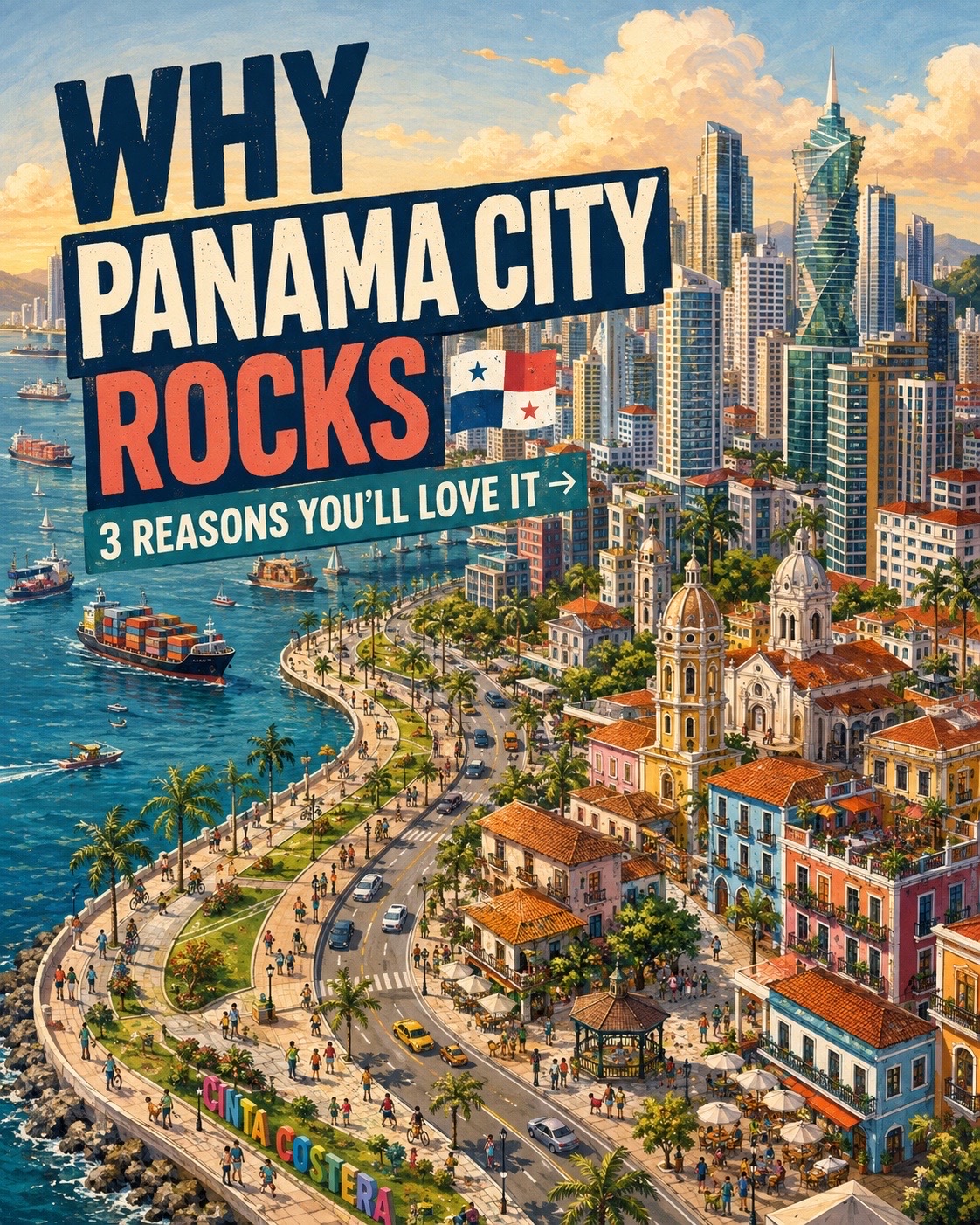 Panama City Highlights: Skyscrapers to Canal Views