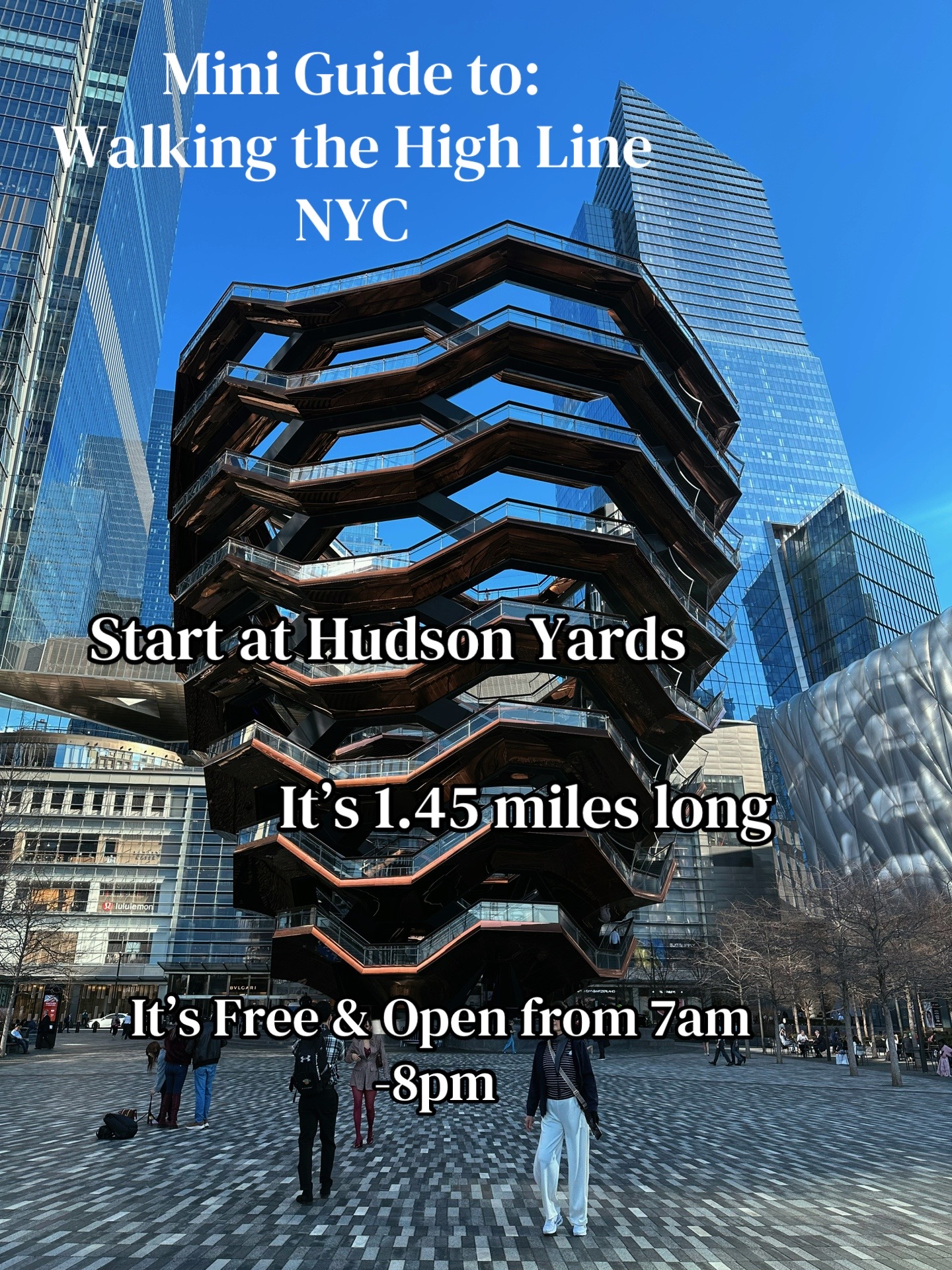 New York City's High Line and Hudson Yards Highlights
