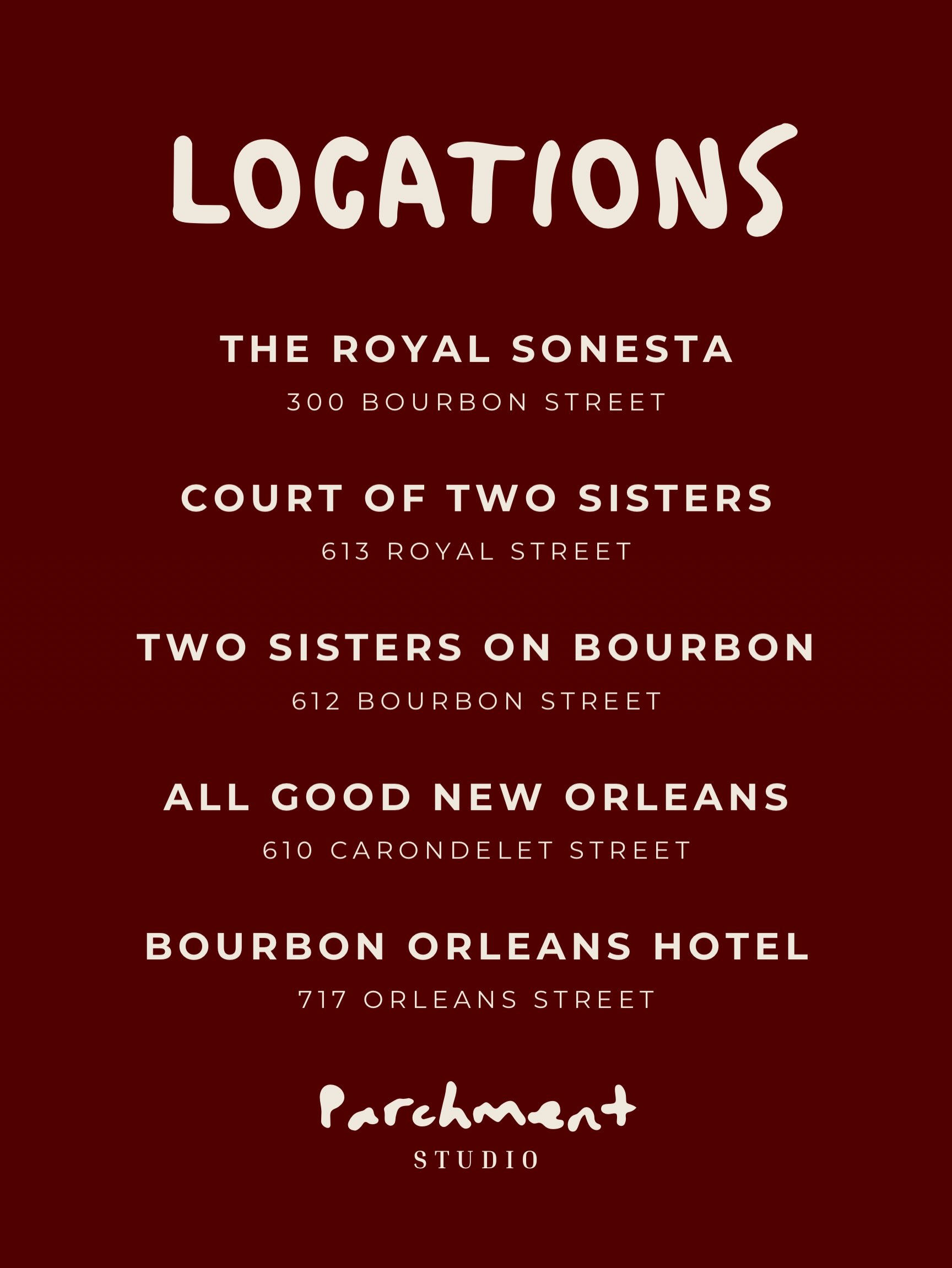 New Orleans Hotels and Restaurants
