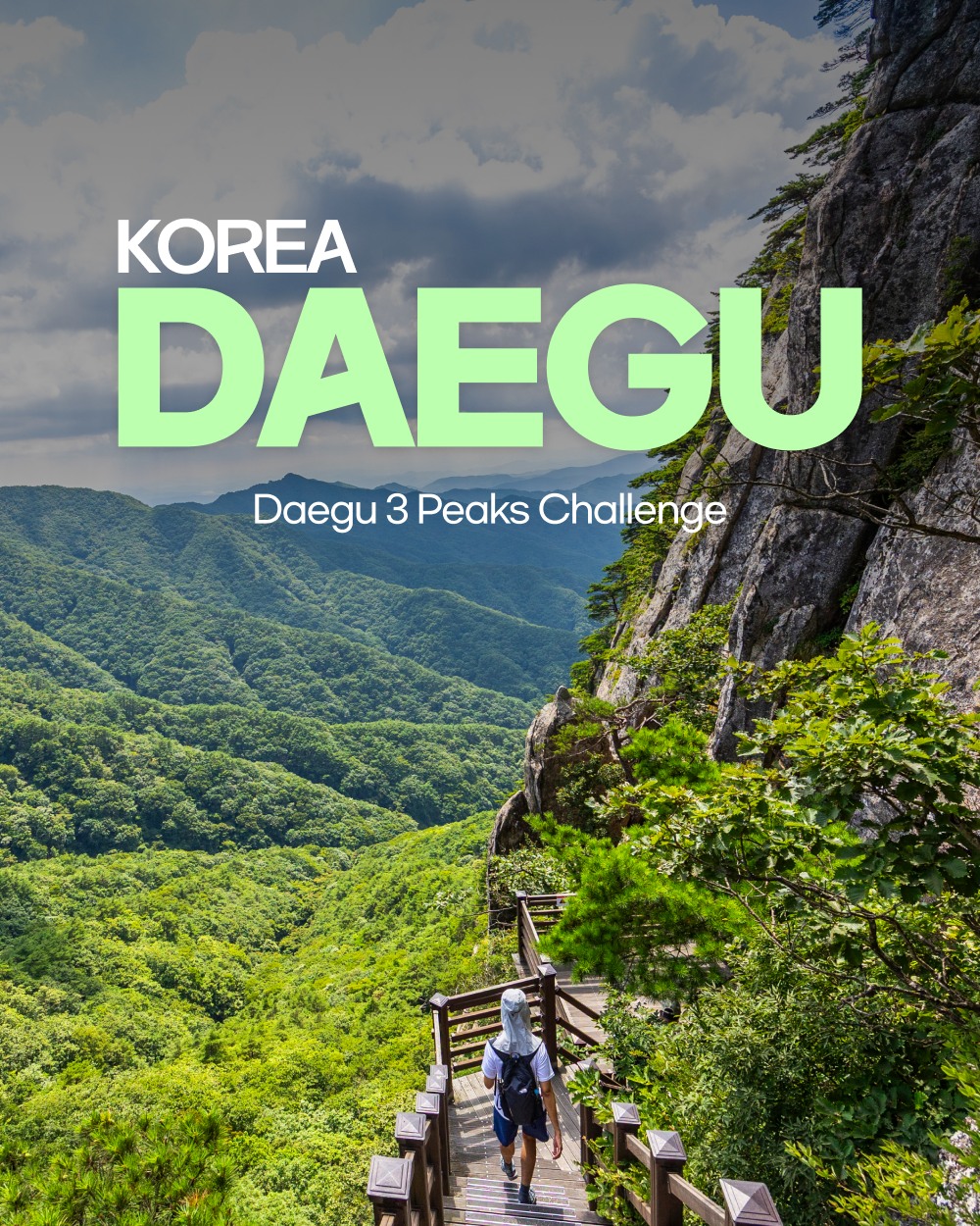 Daegu's 3 Peaks Challenge: Mountains to Explore