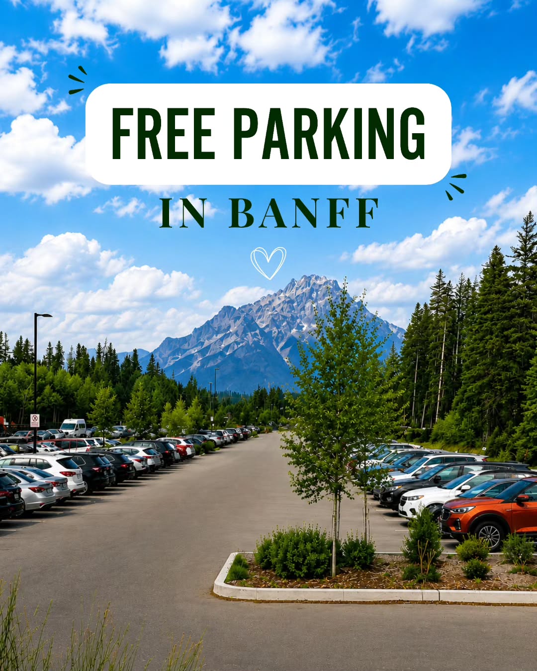 Banff's Free Parking Options for Visitors