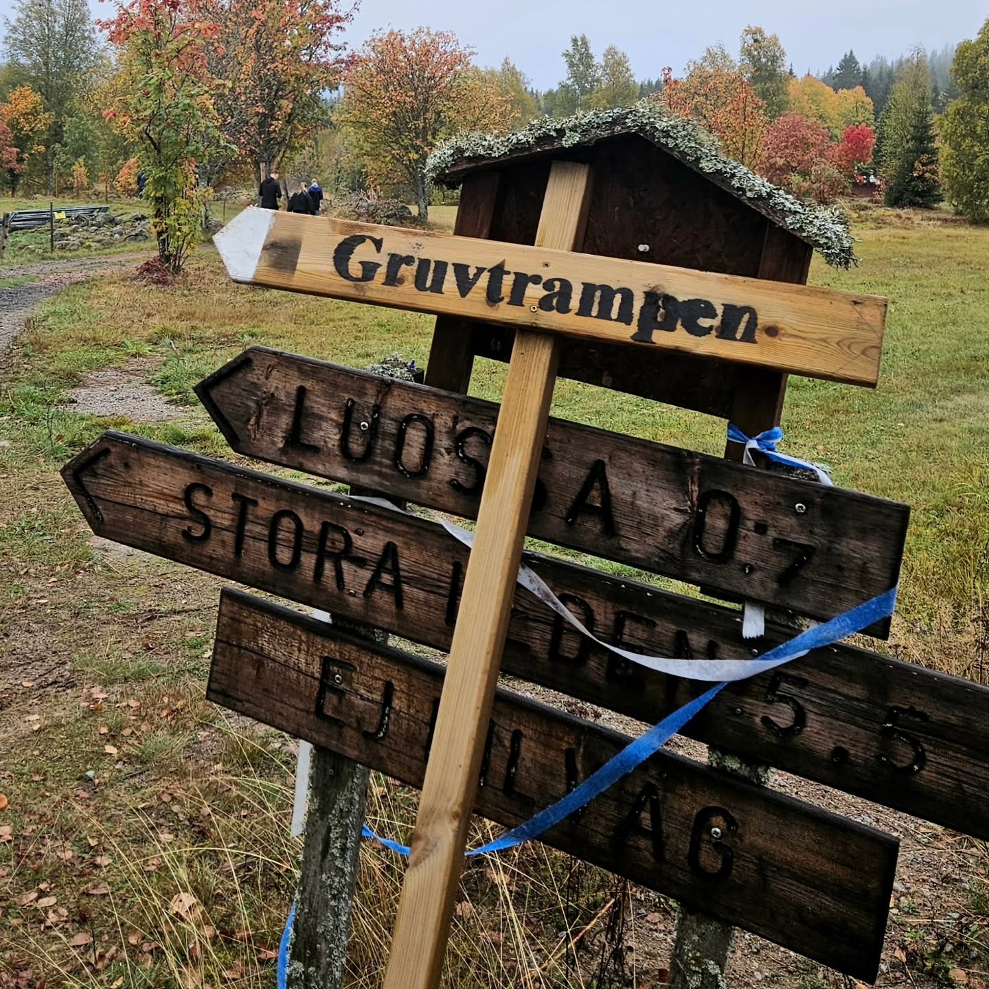 Gruvtrampen Hiking Event Through Swedish Countryside