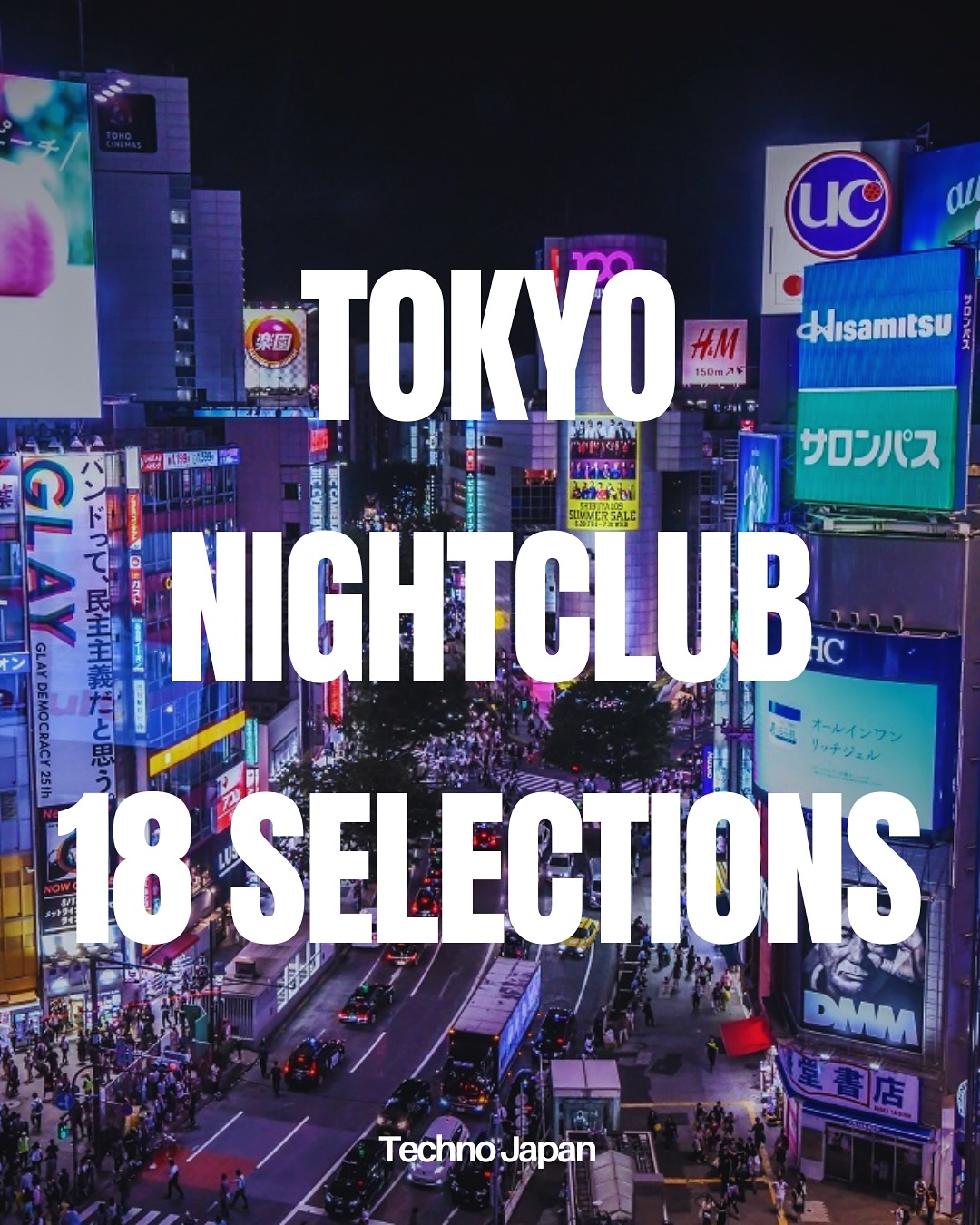 Tokyo's Top Nightclubs Across Multiple Districts