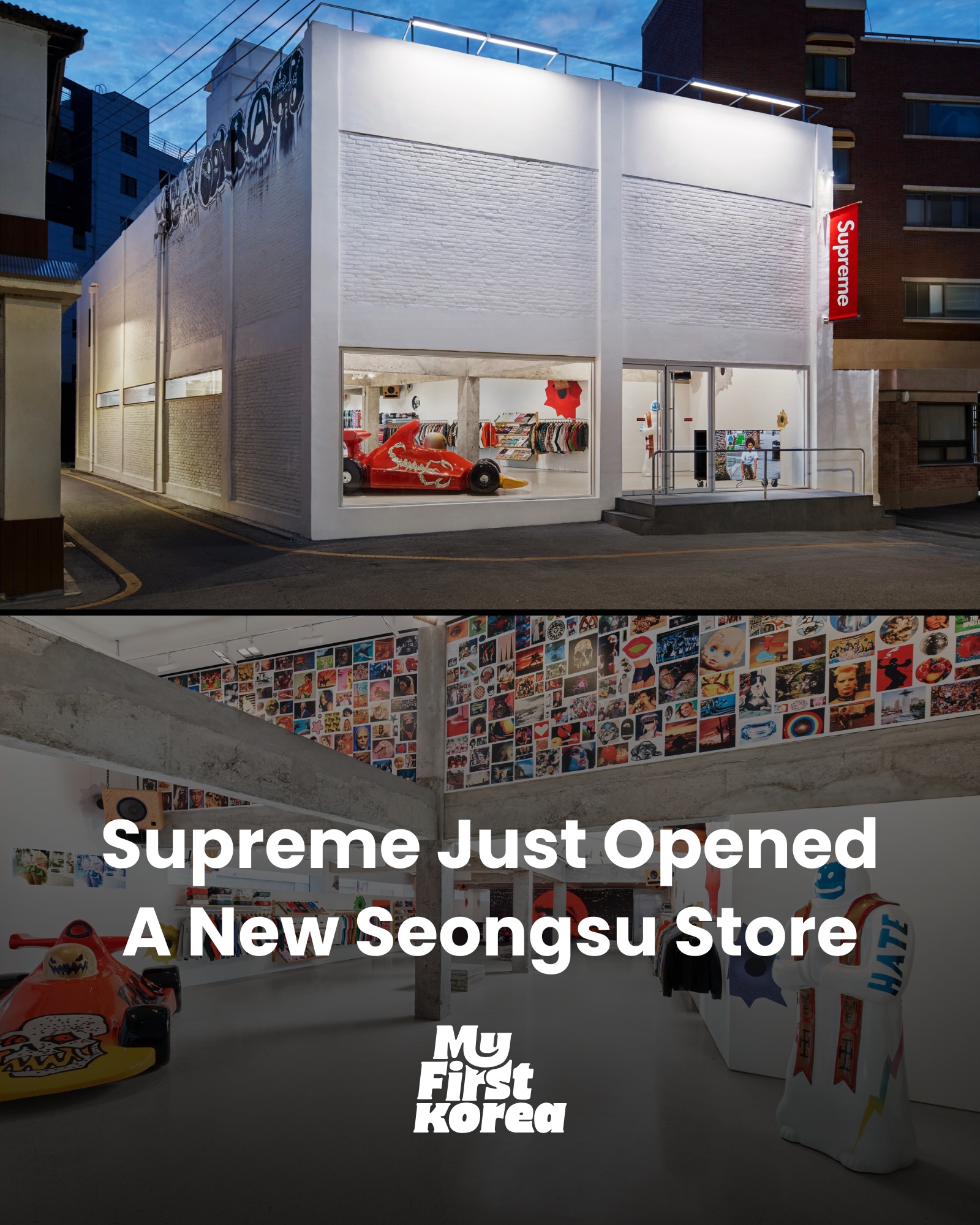 Supreme Opens Fashion-Forward Store in Seoul