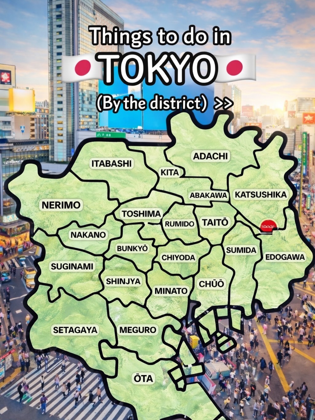 106 Places in Tokyo