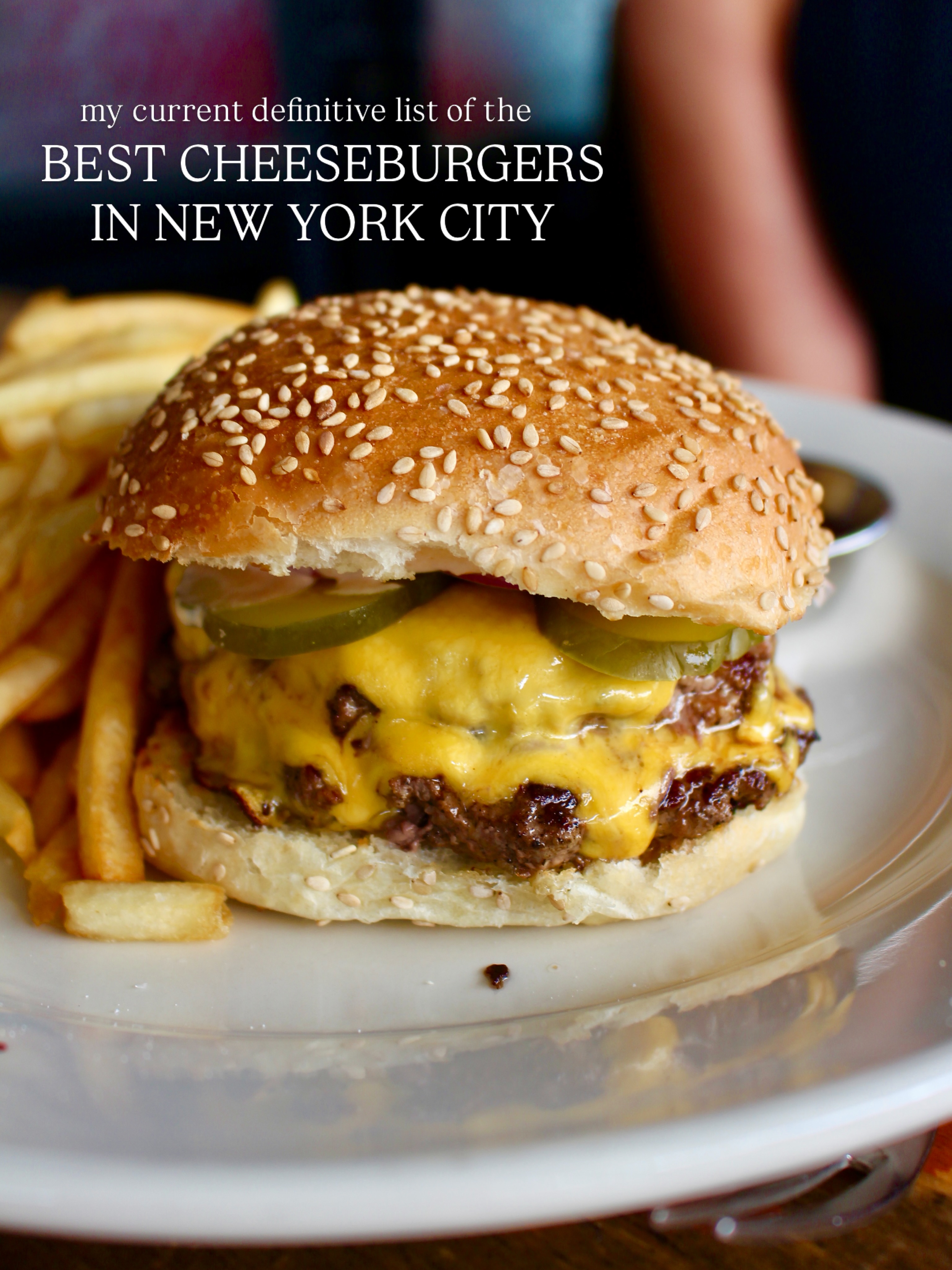 Top New York City Restaurants For Delicious Cheeseburgers