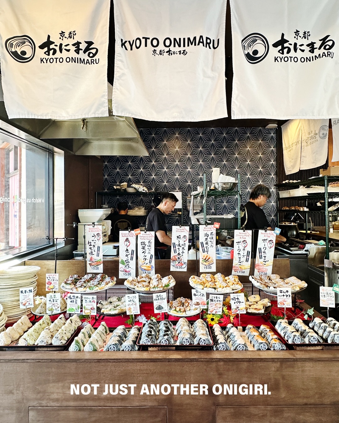 Onimaru Offers Bold Flavored Onigiri Inside Chinchikurin