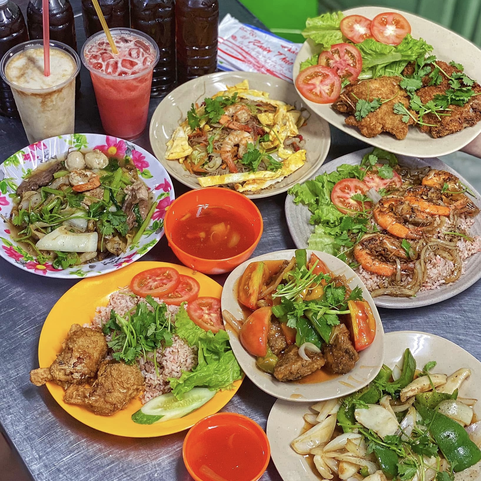 Crispy Chicken Rice at Thanh's in Saigon