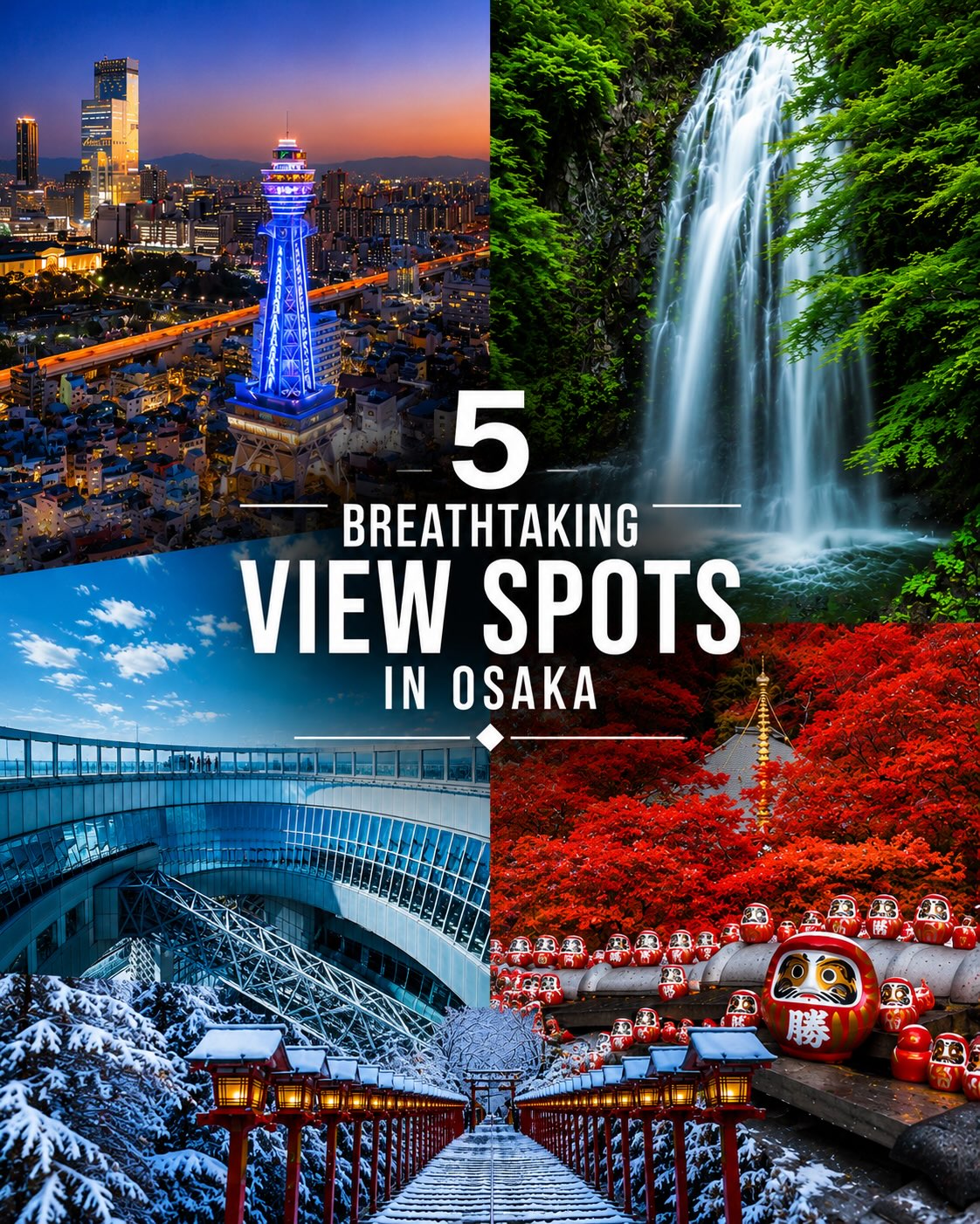 Osaka's Natural Wonders And Iconic Landmarks