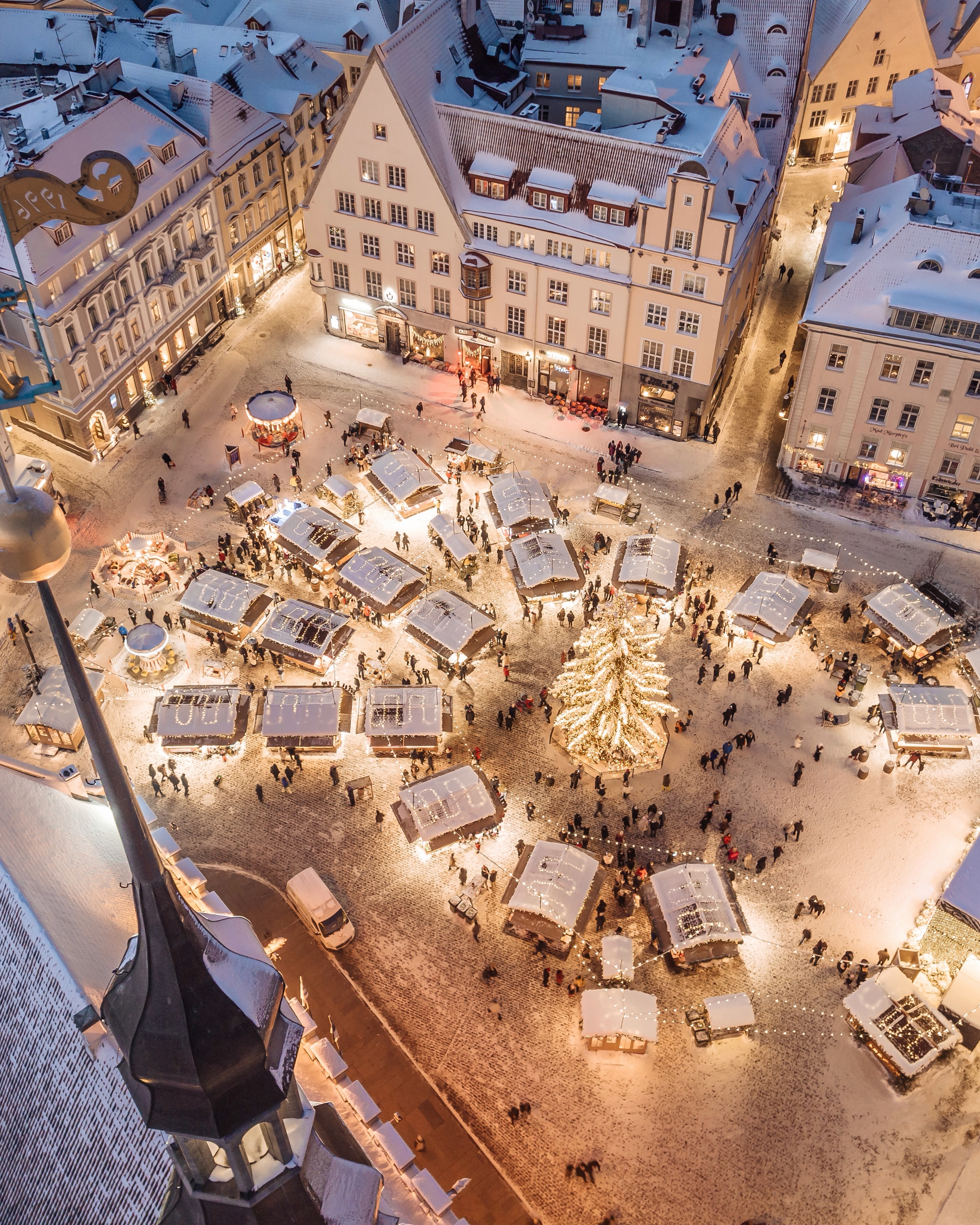 Medieval Tallinn's Old Town Christmas Market Experience