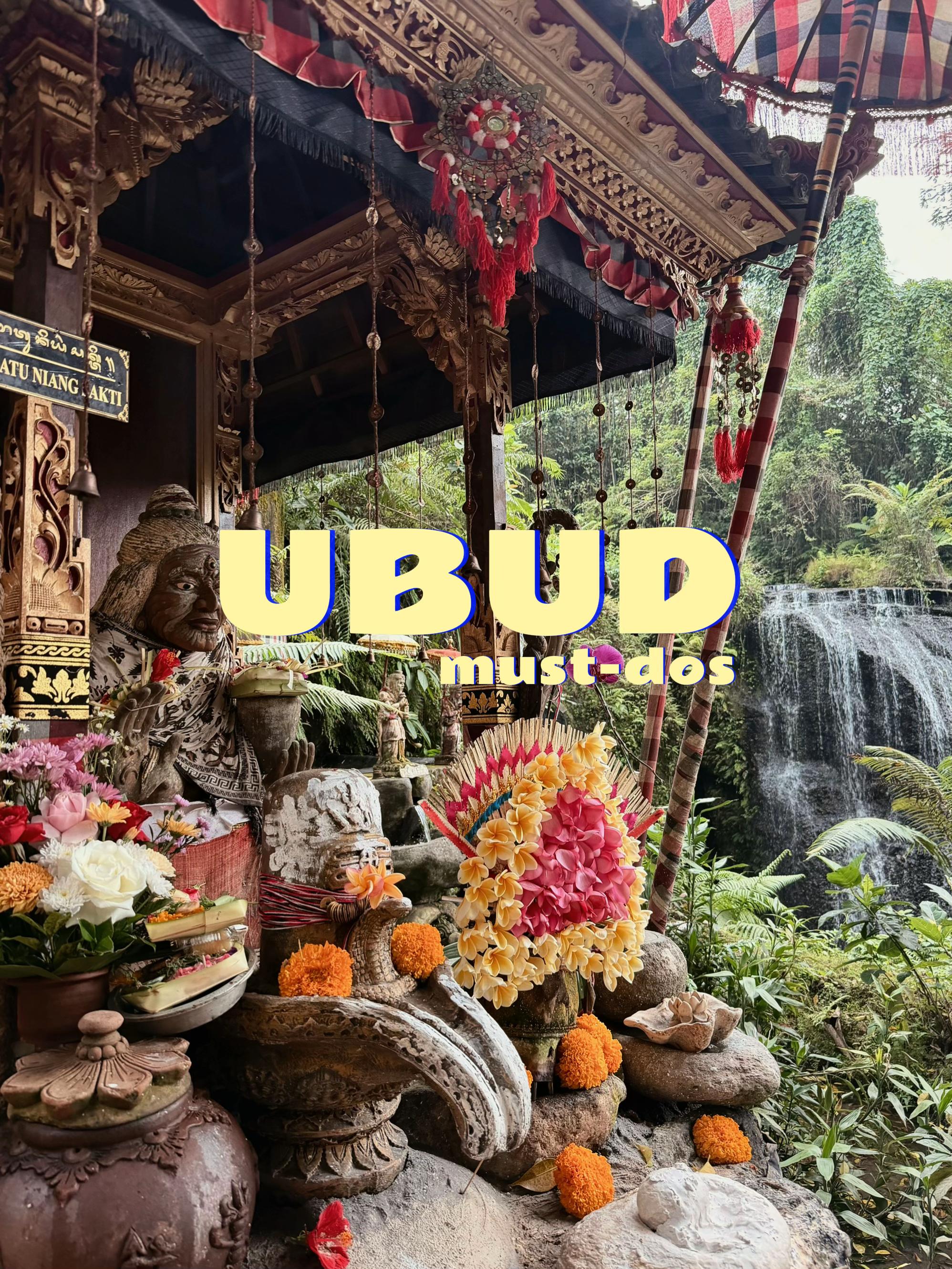Ubud's Natural Beauty, Markets, and Temples