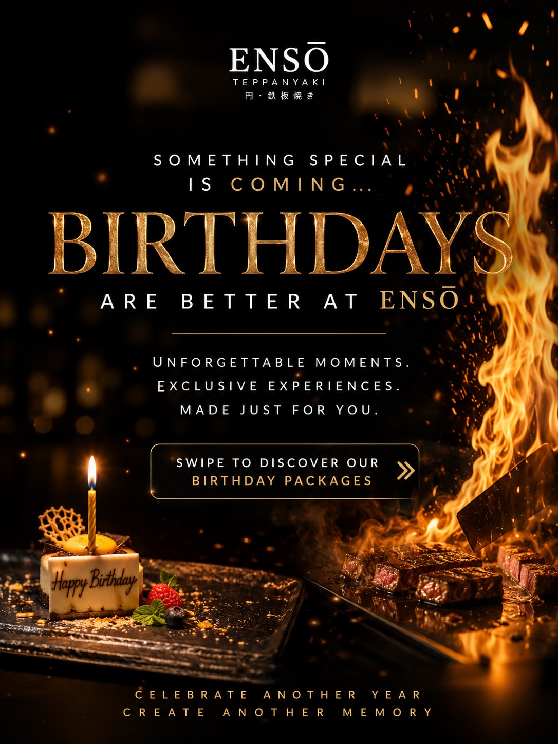 Birthday Meal Deals At Enso Teppanyaki
