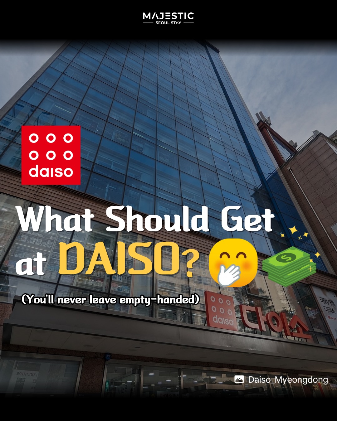 Daiso Myeongdong Stores: Must-Buy Essentials