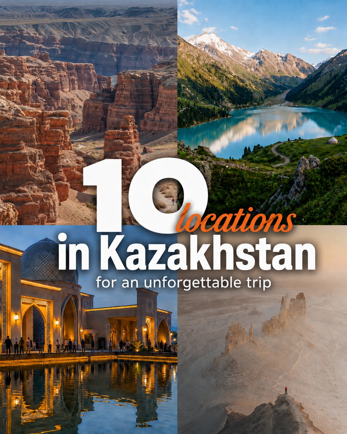 Kazakhstan's Top 10 Natural Wonders and Historical Sites